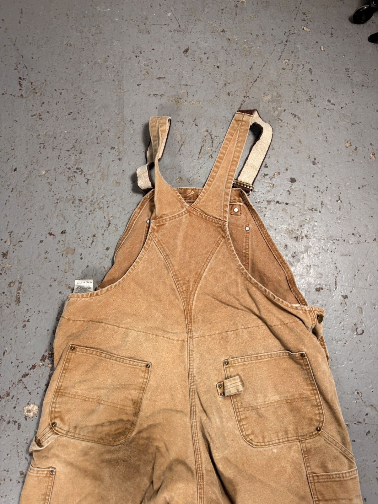 Carhartt Vintage Distressed Double Knee Carhartt Overalls Size US 40 / EU 56 - 8 Thumbnail