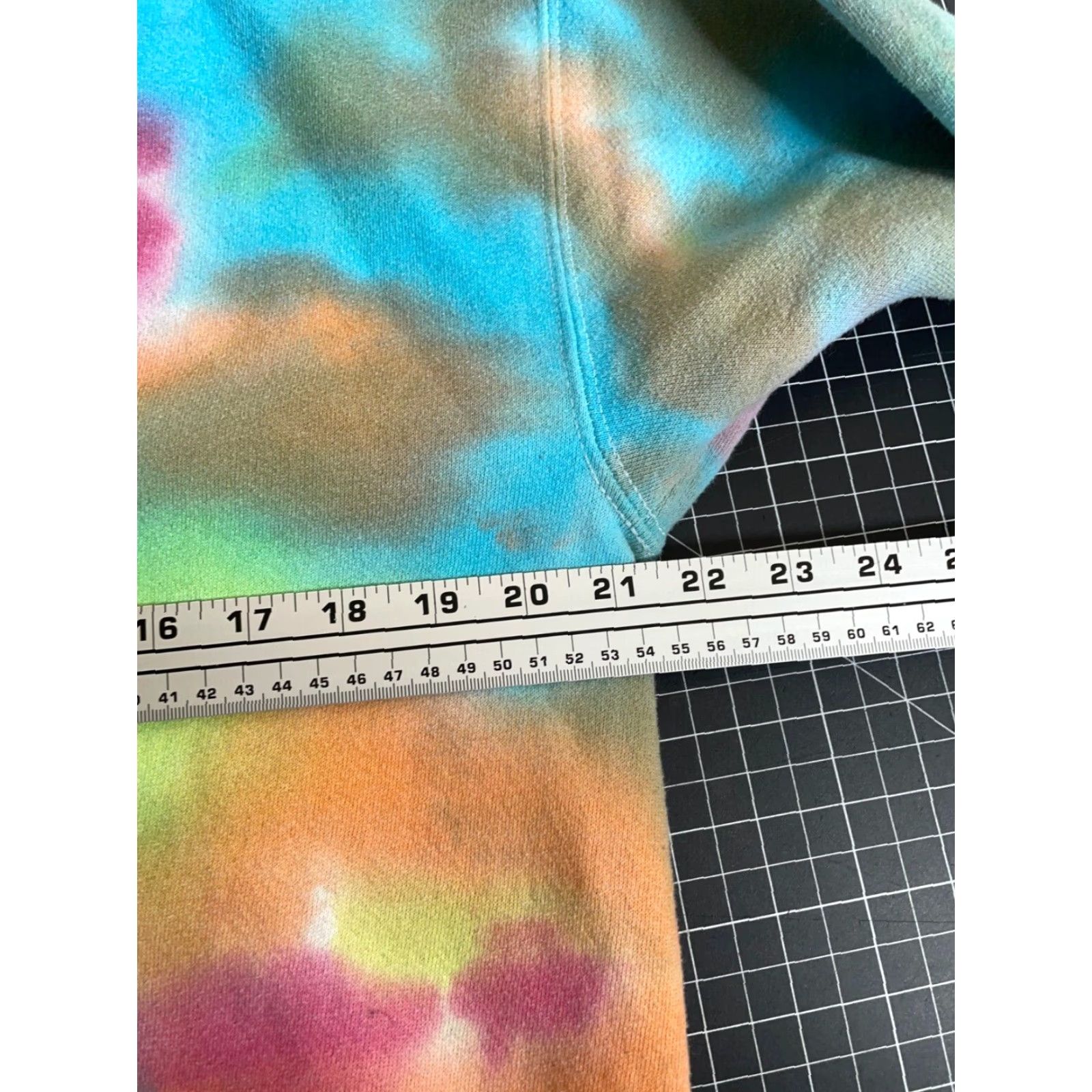 Lee VTG Lee Heavyweight Tie Dye Sweatshirt Adult Large Blue Pink Hippie USA Tag Size US L / EU 52-54 / 3 - 6 Thumbnail