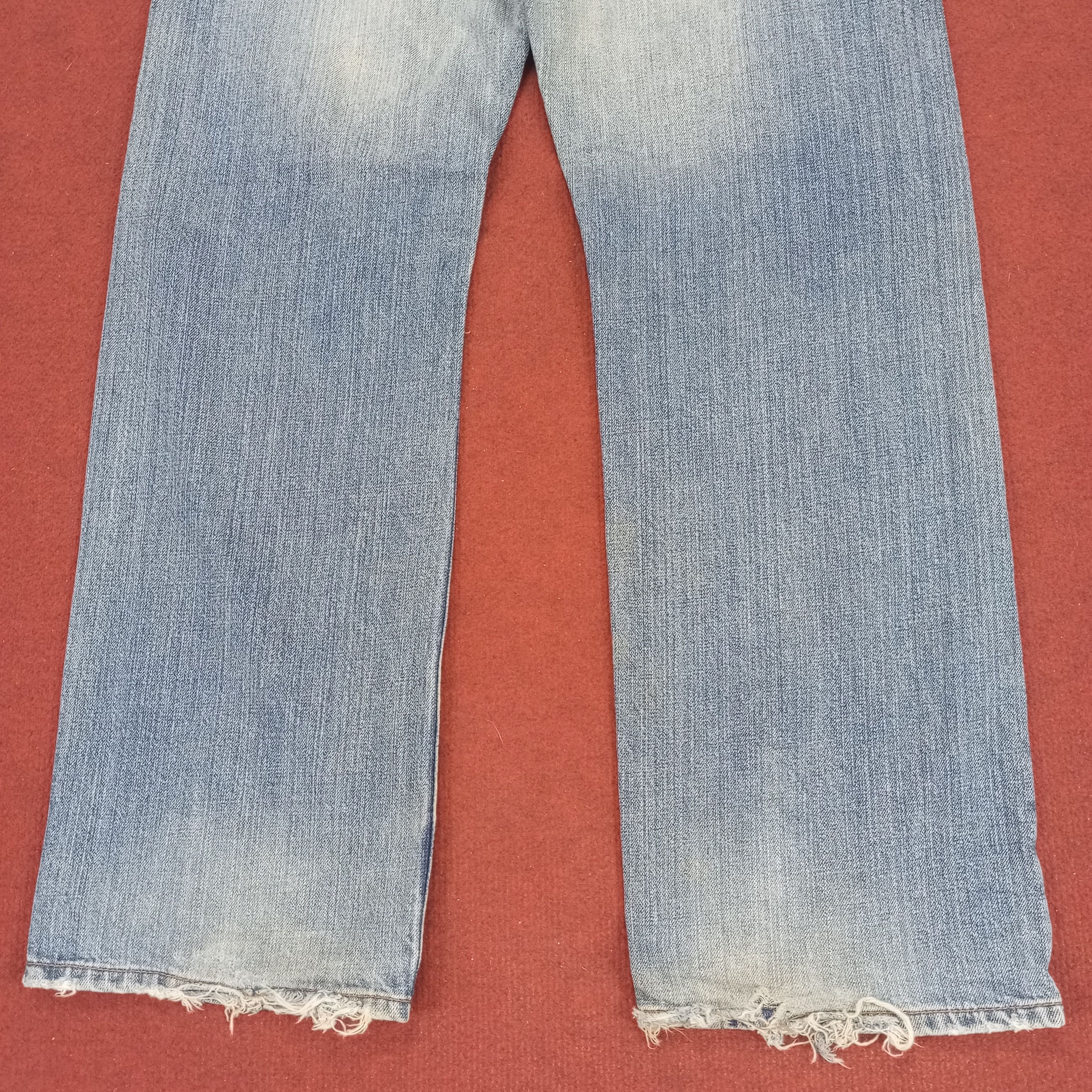 Vintage Distressed Jeans Rock Punk Style Streetwear Size US 34 / EU 50 - 6 Thumbnail