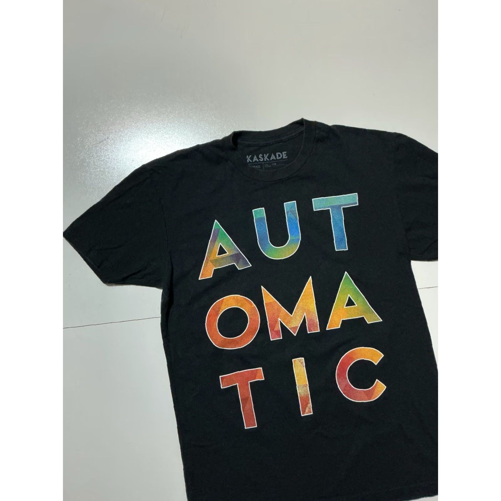 DANCER Kaskade Automatic 2015 Tour DJ House Dance Electronic Official Graphic T-Shirt S Mens Black Size US S / EU 44-46 / 1 - 3 Thumbnail