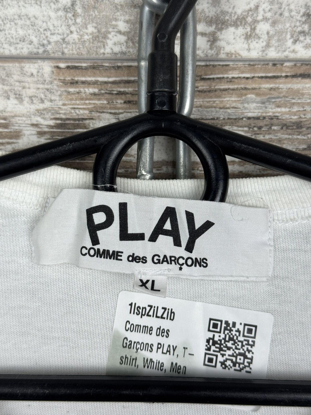 Comme des Garcons Mens Vintage play comme des garcons T-shirt tee logo basic Size US XL / EU 56 / 4 - 5 Thumbnail