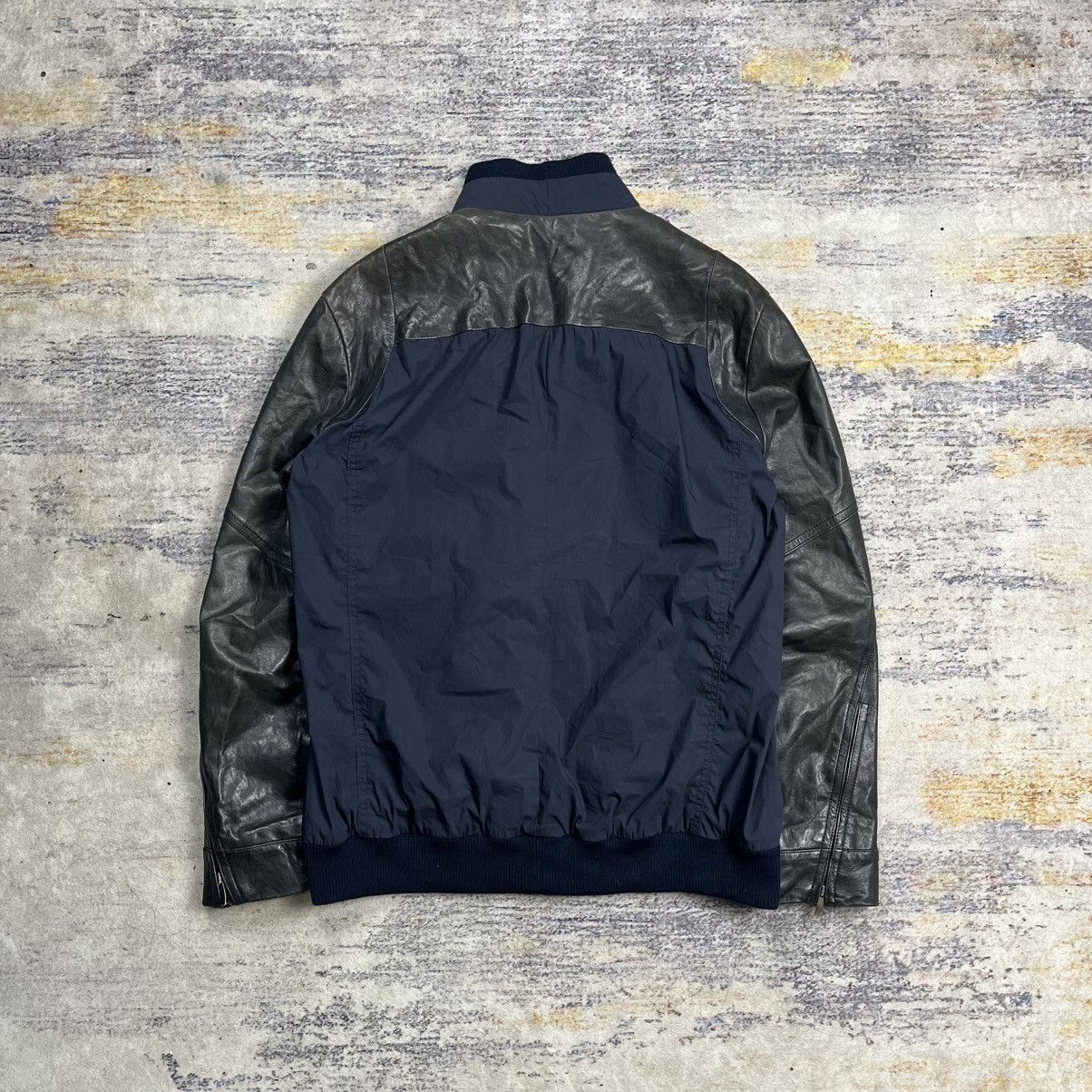 Wooyoungmi Wooyoungmi 2009 multi zipper jacket mix leather Size US M / EU 48-50 / 2 - 3 Thumbnail