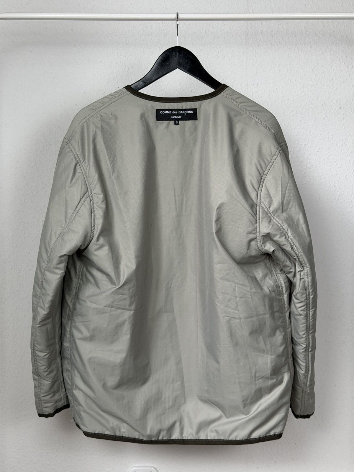 Comme des Garcons Homme Comme des Garçons Homme Olive Nylon Jacket L Lightweight Size US S / EU 44-46 / 1 - 17 Thumbnail