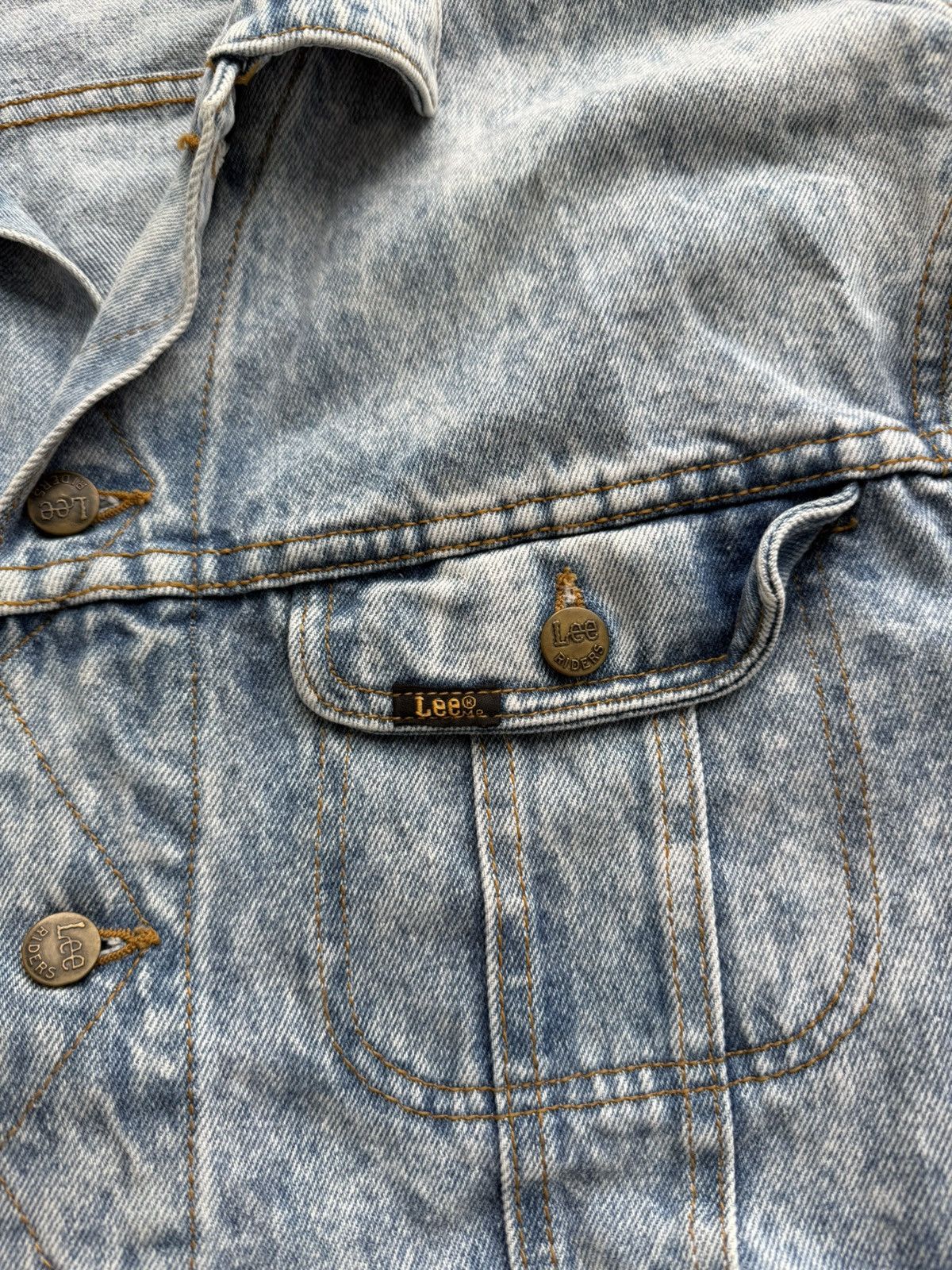 Lee × Vintage Vintage Lee New Rider Denim Jacket Size US M / EU 48-50 / 2 - 8 Thumbnail