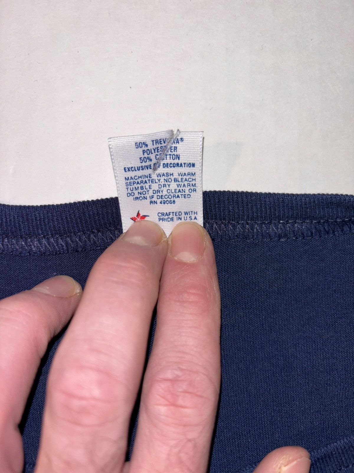 Ford Vtg Ford Mustang Street Machine Illinois Racing Henley 90’s Size US XL / EU 56 / 4 - 4 Thumbnail