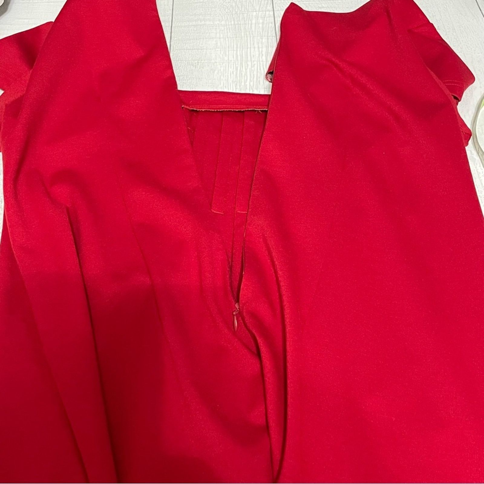 Other Lennie Nina Leonard Red Sheath Dress Medium Darted Size M / US 6-8 / IT 42-44 - 7 Thumbnail