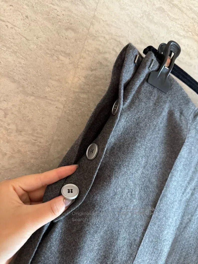 Jil Sander Jil Sander size 34 New Genuine Wool Pleated Skirt Size 27" / US 4 / IT 40 - 5 Thumbnail