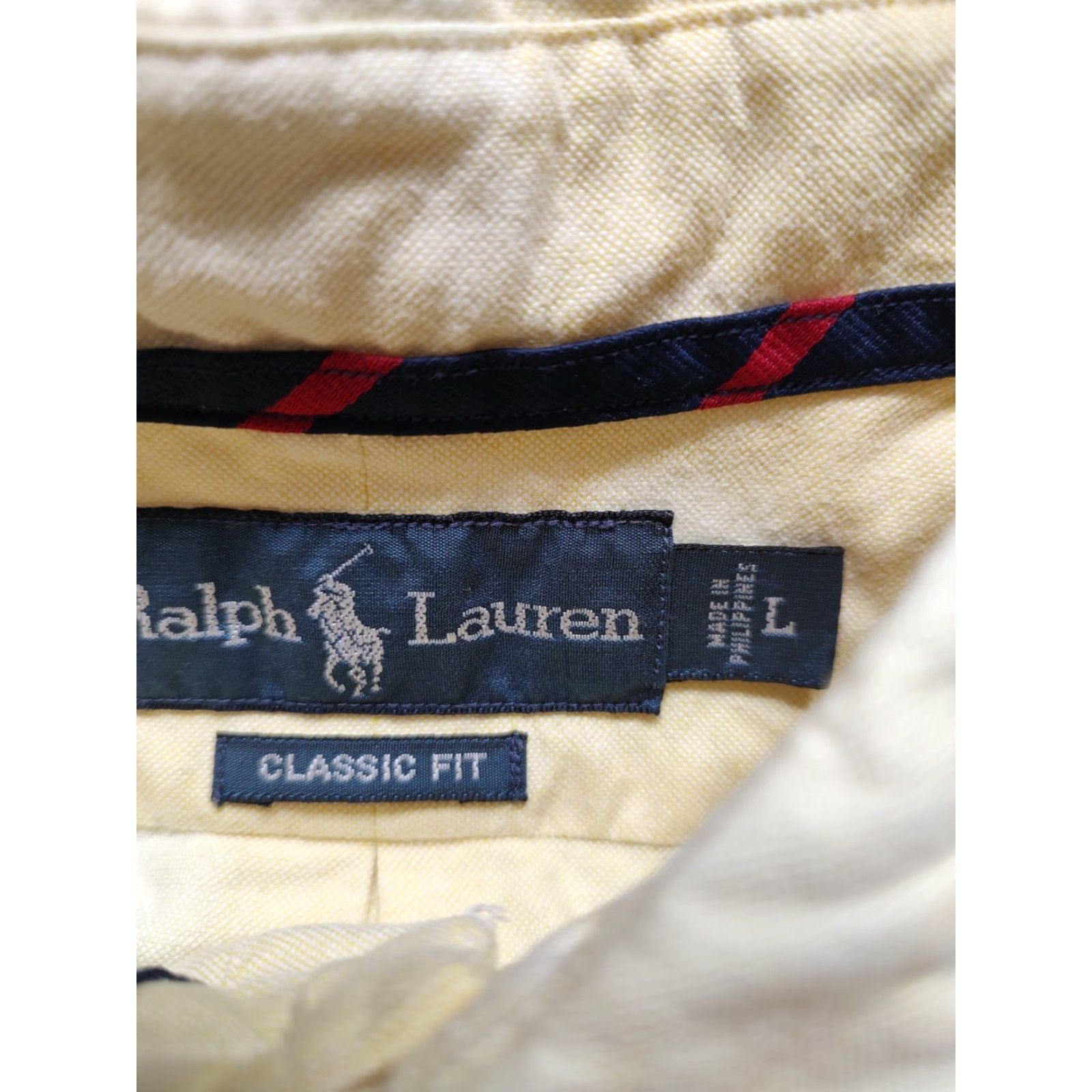 Ralph Lauren Polo Ralph Lauren Acid Wash Classic Button Shirt Mens L Yellow Tie Dye Button-Down Size US L / EU 52-54 / 3 - 4 Thumbnail