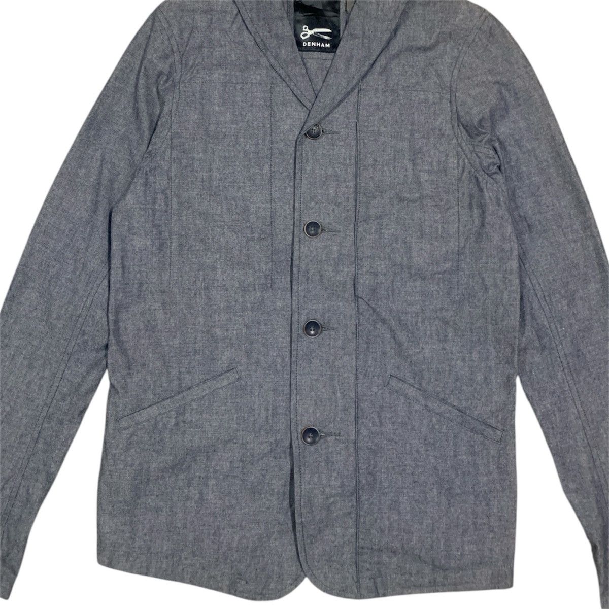 DENHAM Denham The Jeanmaker Zuckie C Shawl Collar Blouson Jacket Size US S / EU 44-46 / 1 - 3 Thumbnail
