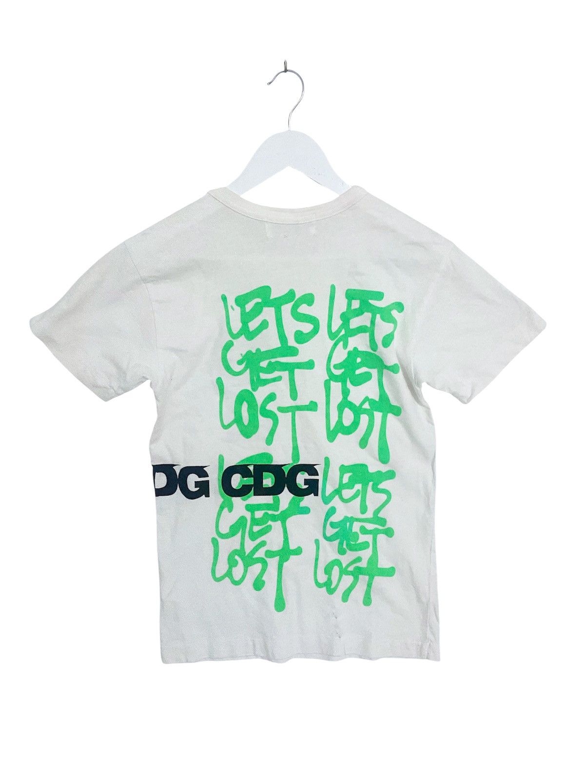CDG by Comme des Garcons CDG Comme des Gargons Lets get lost T-shirts Size US S / EU 44-46 / 1 - 1 Thumbnail
