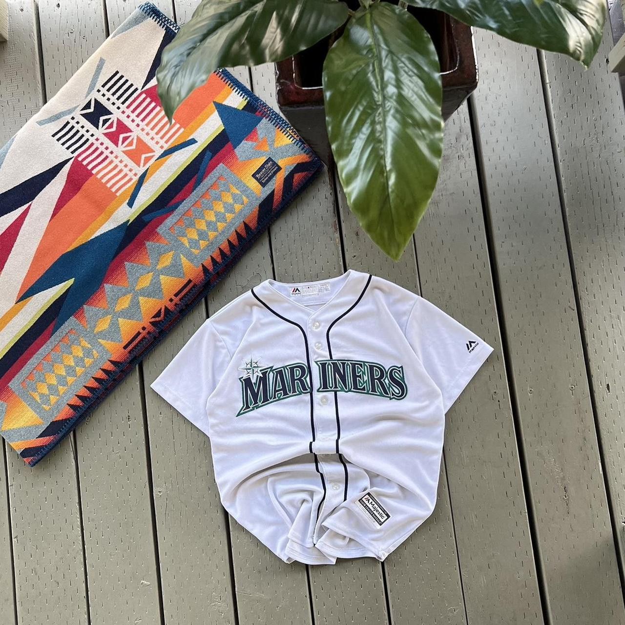 MLB × Vintage Seattle Mariners Robinson Cano Baseball Jersey Majestic Vtg Size US S / EU 44-46 / 1 - 4 Thumbnail
