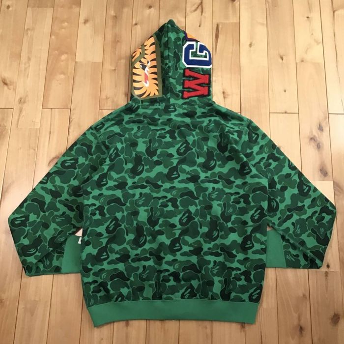 Bape 2008 🔥Shibuya city camo🔥 shark full zip hoodie BAPE ape NIGO | Grailed