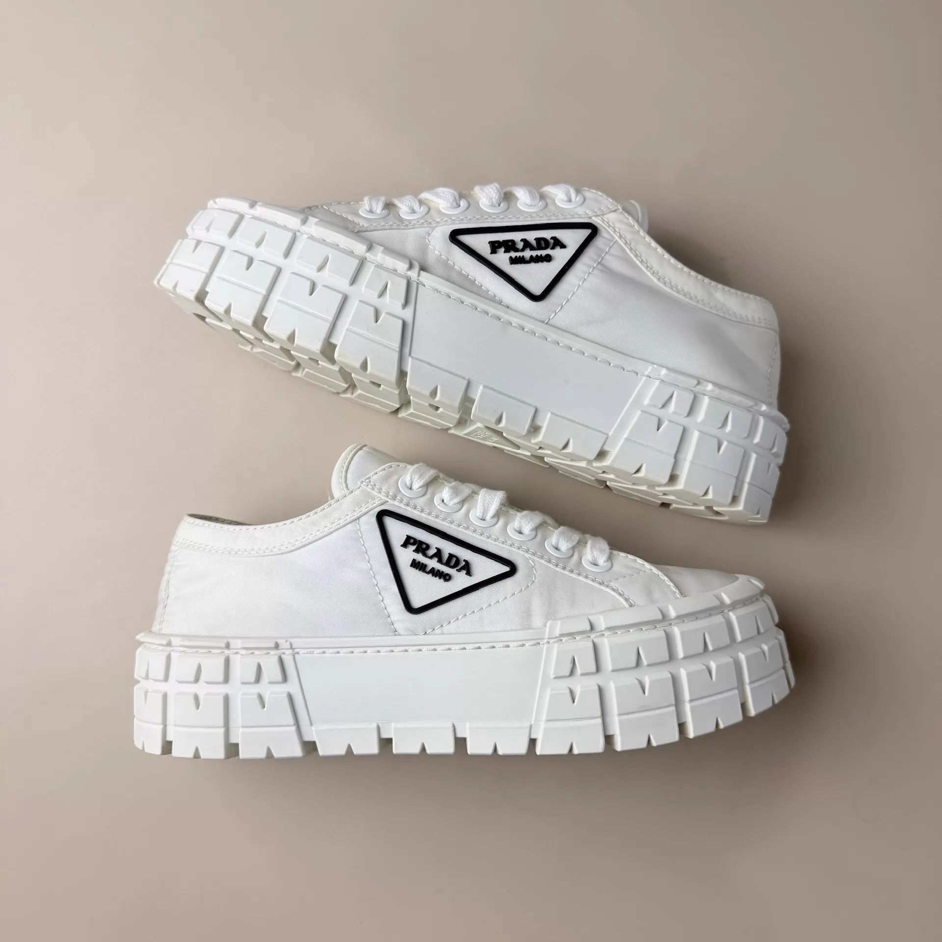 Prada Prada BL TL Platform Biscuit EUR 37 95 New Size US 6.5 / IT 36.5 - 4 Thumbnail