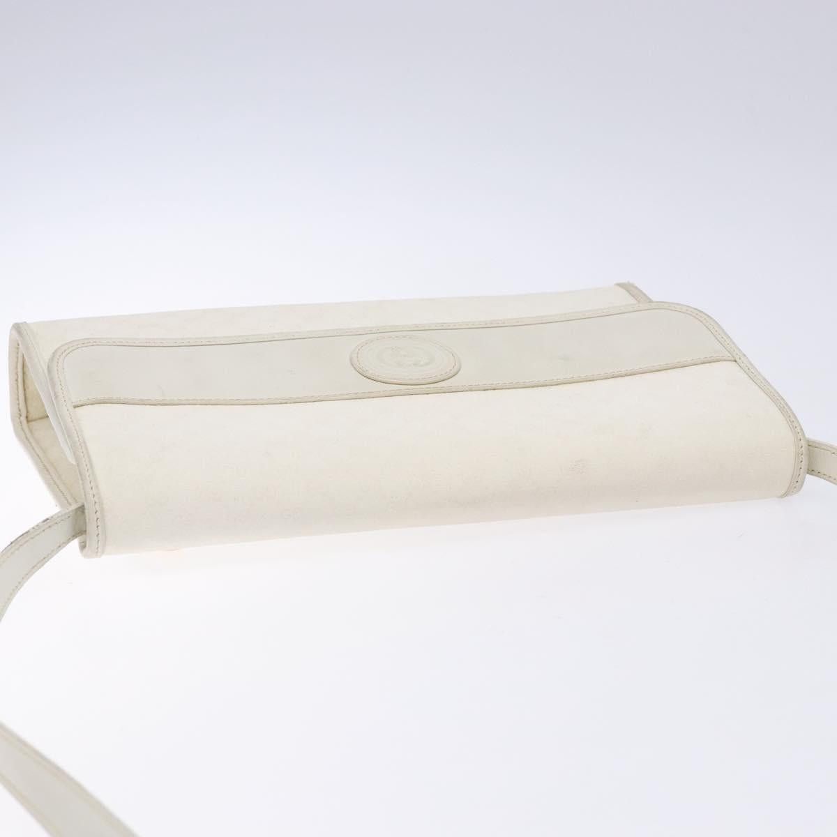 Gucci GUCCI Micro GG Supreme Shoulder Bag Pvc White Gold 004 58 Size ONE SIZE - 6 Thumbnail