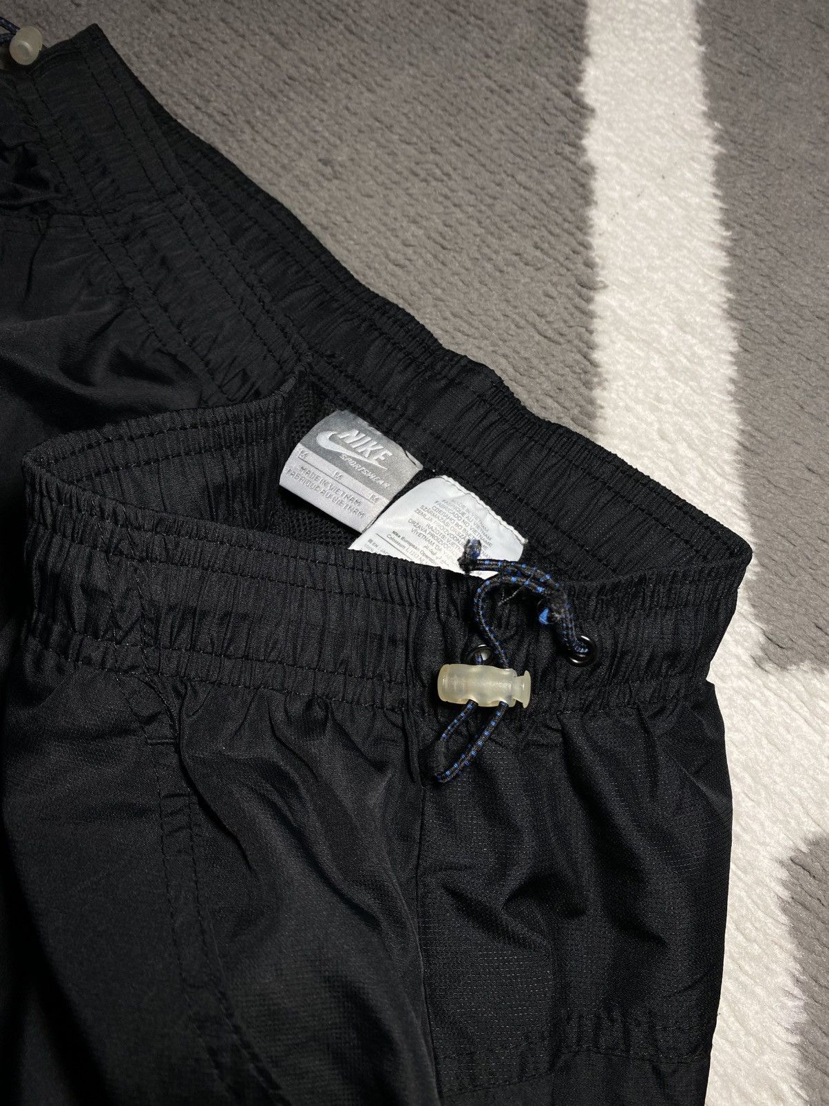 Nike Vintage 00’s Nike Air Max baggy Track Pants Shox TN Nocta Size US 34 / EU 50 - 15 Thumbnail