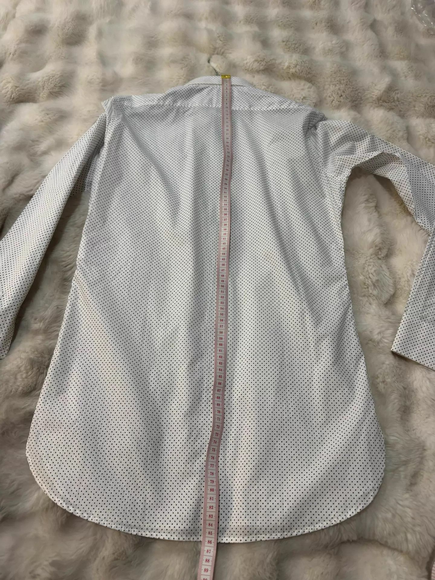 Saint Laurent Paris SLP 15th Anniv White Polka Dot Shirt 39 Size US M / EU 48-50 / 2 - 8 Thumbnail