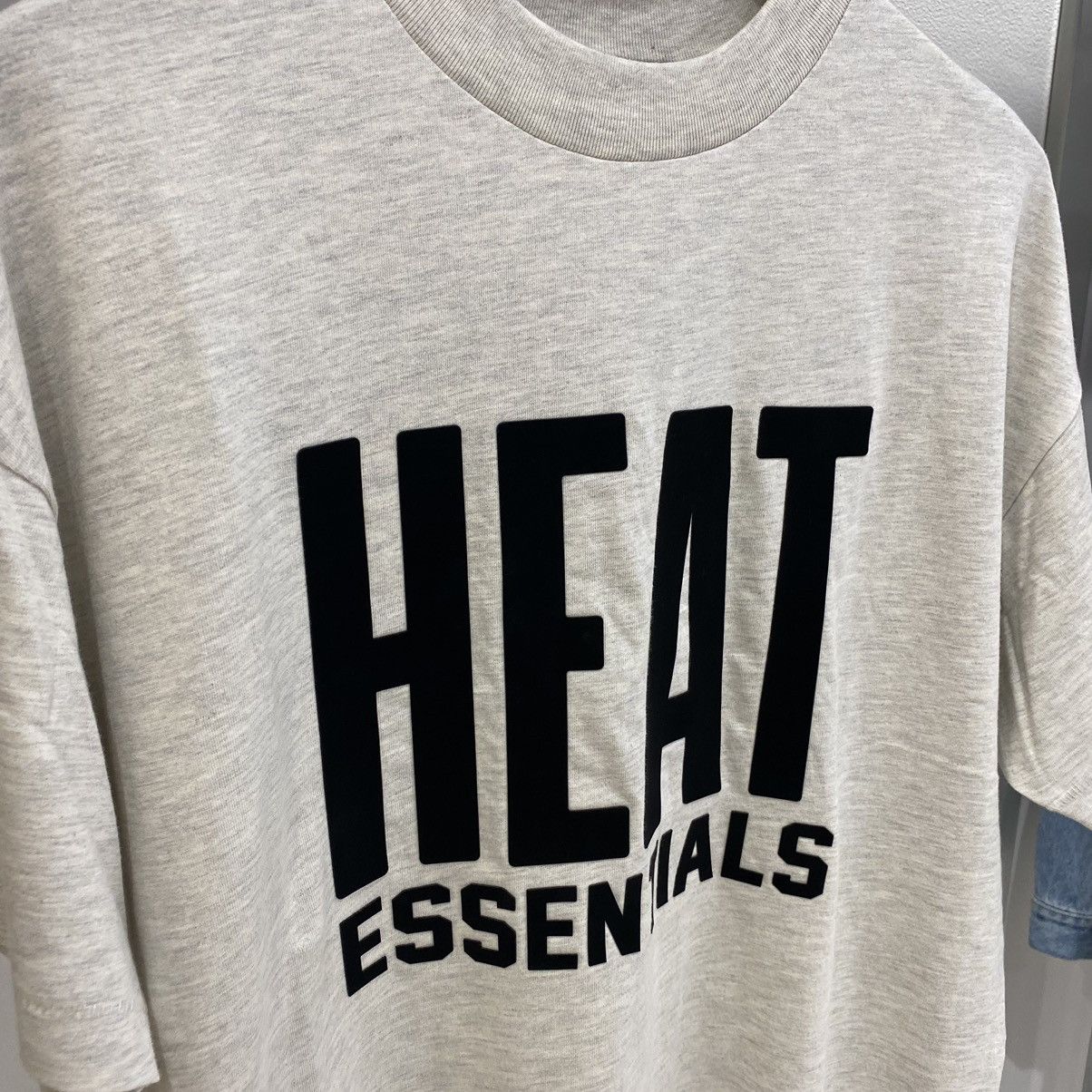 Essentials × NBA Fear of God Essentials x NBA Heat Tee Light Heather Grey Size US S / EU 44-46 / 1 - 2 Thumbnail