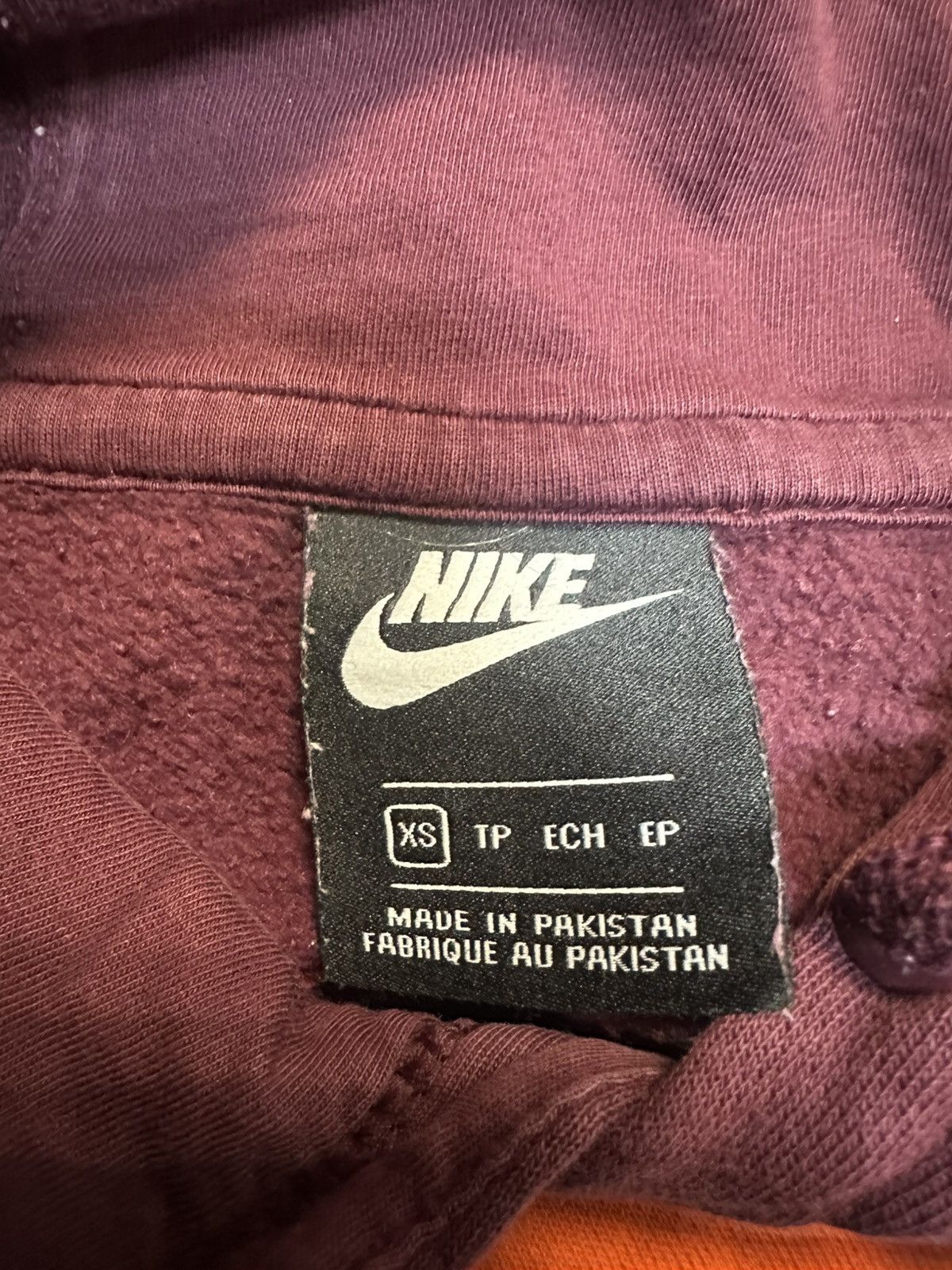 Nike Nike Custom Hoodie Vintage 90s Y2K Reworked Size US XS / EU 42 / 0 - 6 Thumbnail