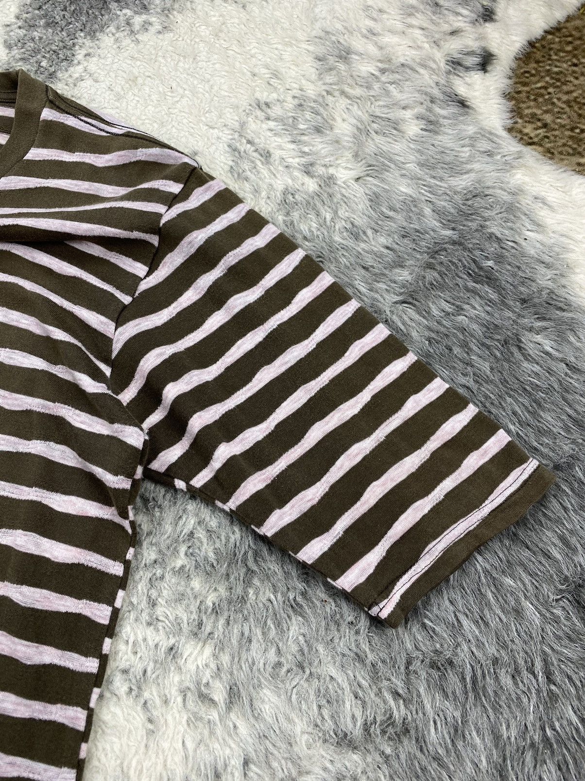 PPFM Vintage PPFM Striped 3 Quaters Shirt Size US M / EU 48-50 / 2 - 4 Thumbnail