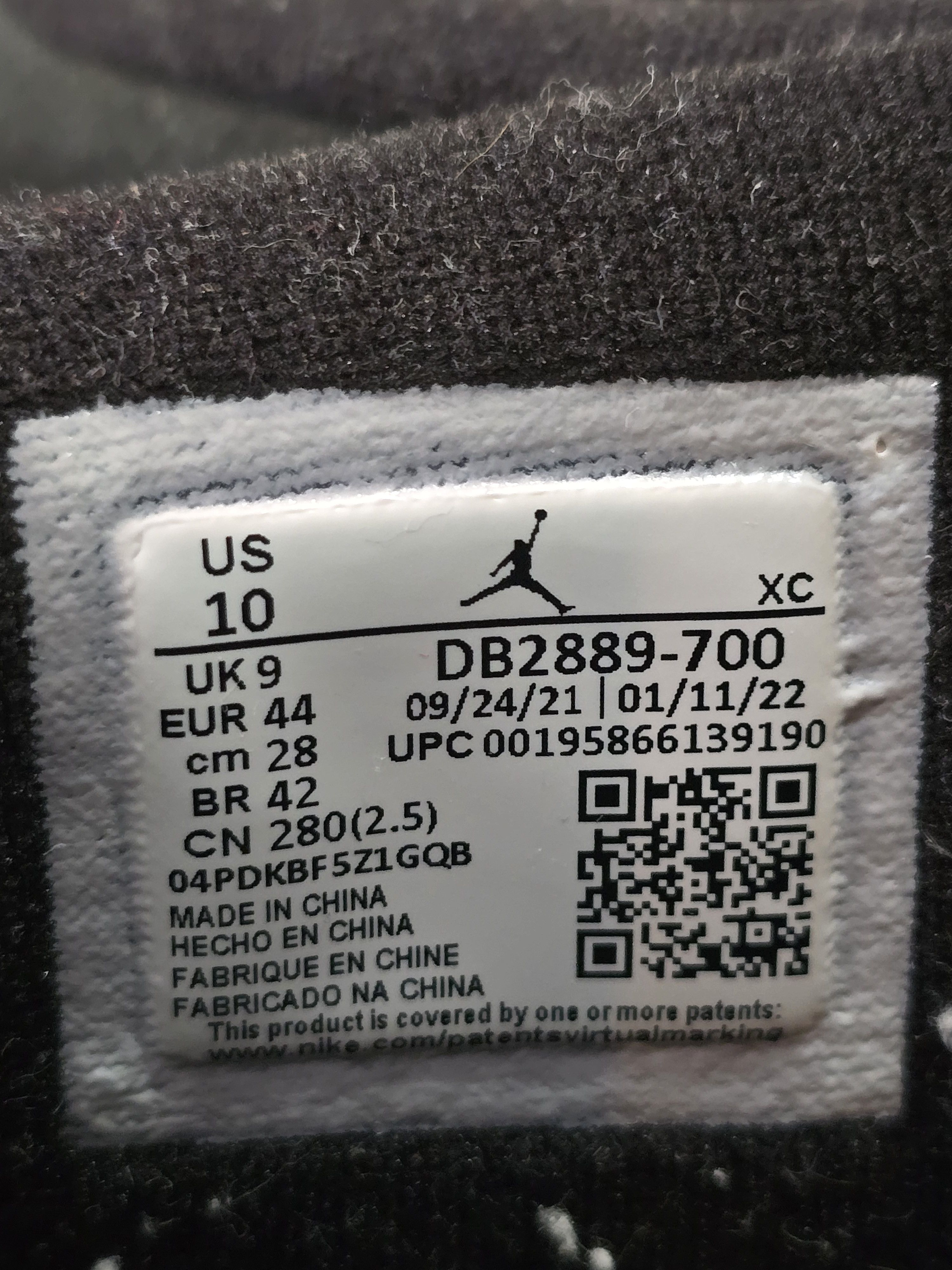 Nike Air Jordan 1 Size US 10 / EU 43 - 5 Thumbnail