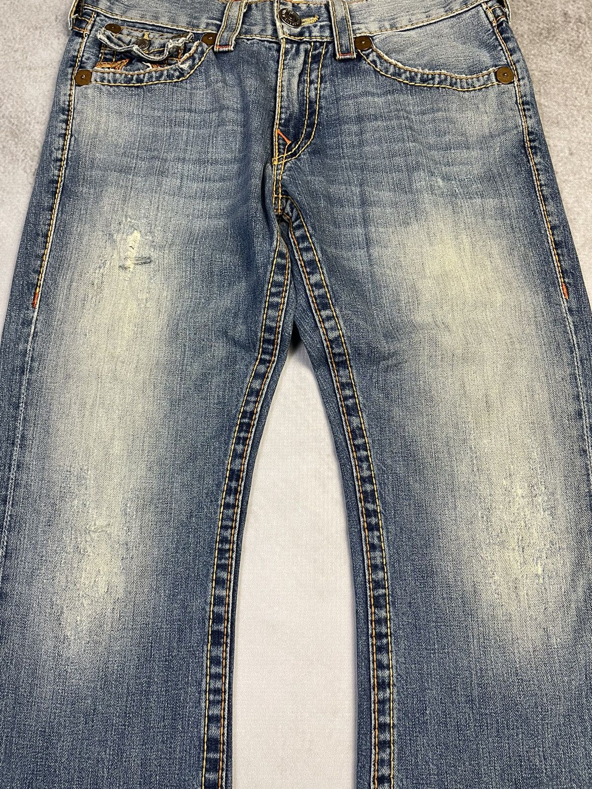 True Religion 2010 Billy Rainbow Bootcut Jeans Size US 31 - 4 Thumbnail