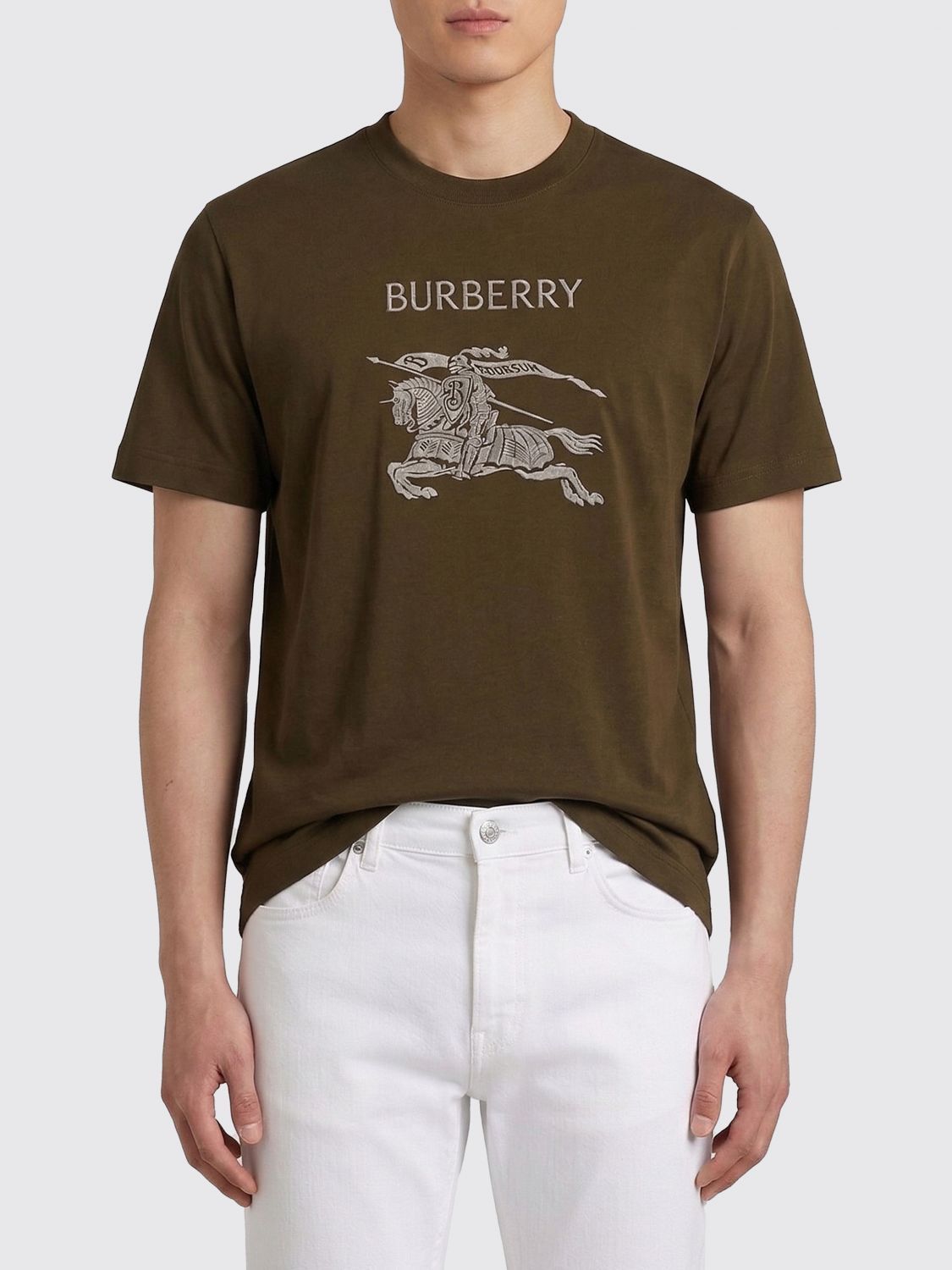 Burberry Burberry T-Shirt Men Green Size US XXL / EU 58 / 5 - 1 Thumbnail