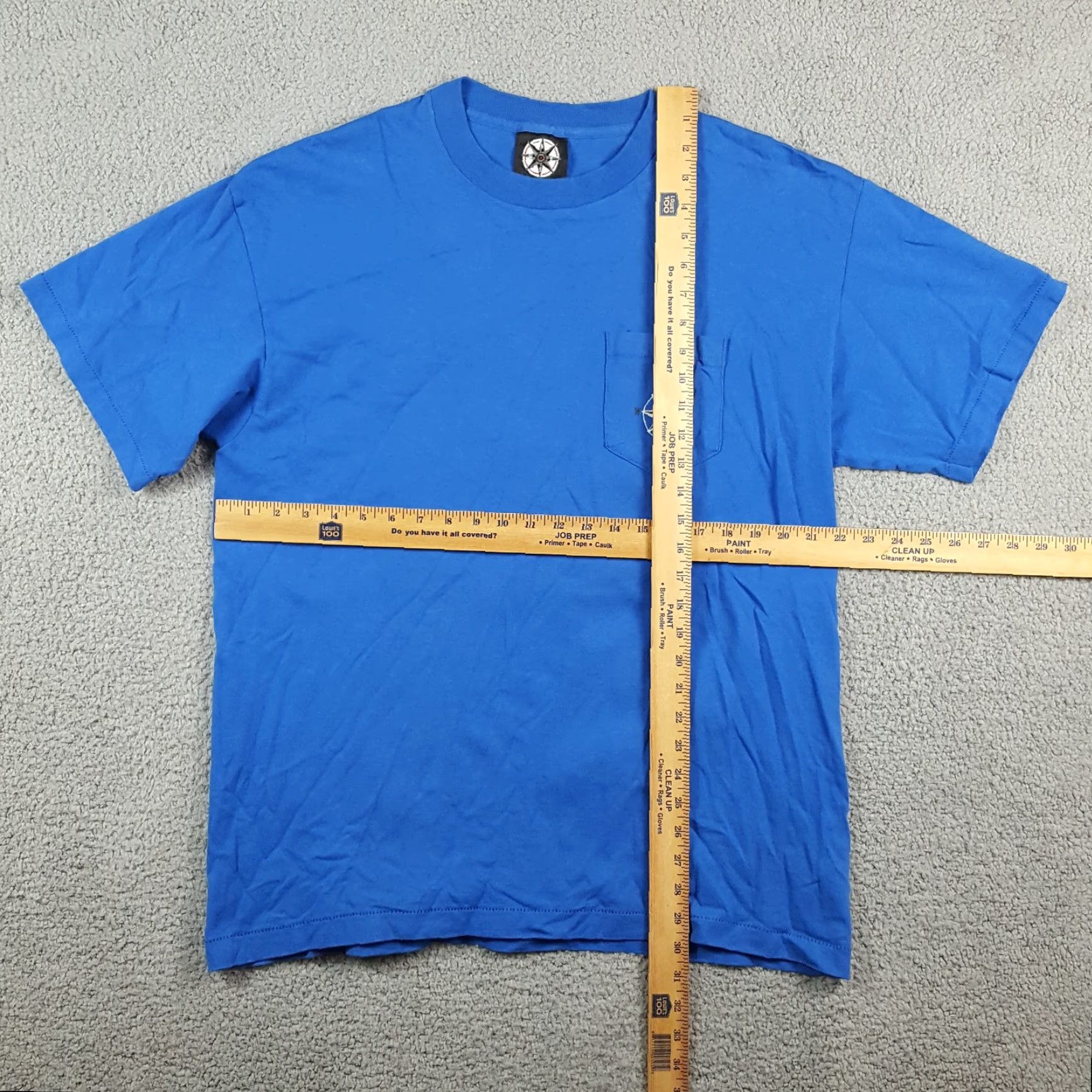 Skin Vintage Downhill Ski Patrol Team Skiing Men's XL Winter Sports Pocket T Shirt Size US XL / EU 56 / 4 - 6 Thumbnail