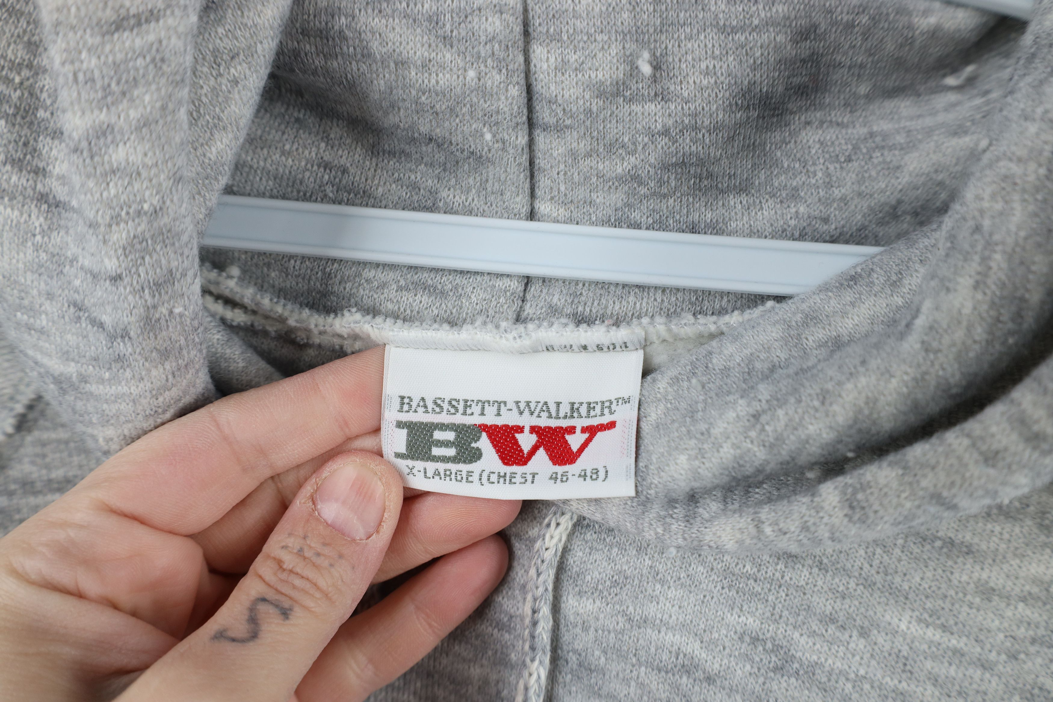 Vintage Vintage 90s Anheuser Busch Budweiser Triblend Hoodie USA Size US XL / EU 56 / 4 - 4 Thumbnail