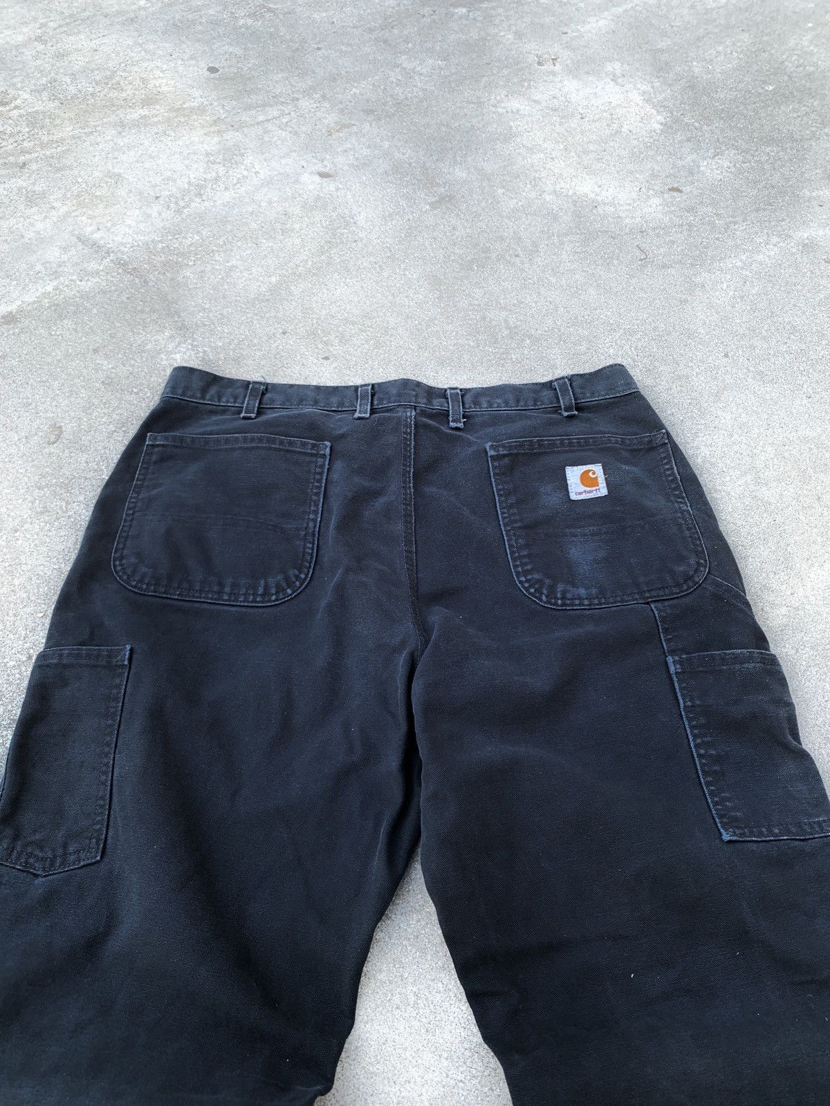 Carhartt × Vintage Vintage Carhartt Dungarees Cargo Pocket Pants Size US 36 / EU 52 - 2 Thumbnail