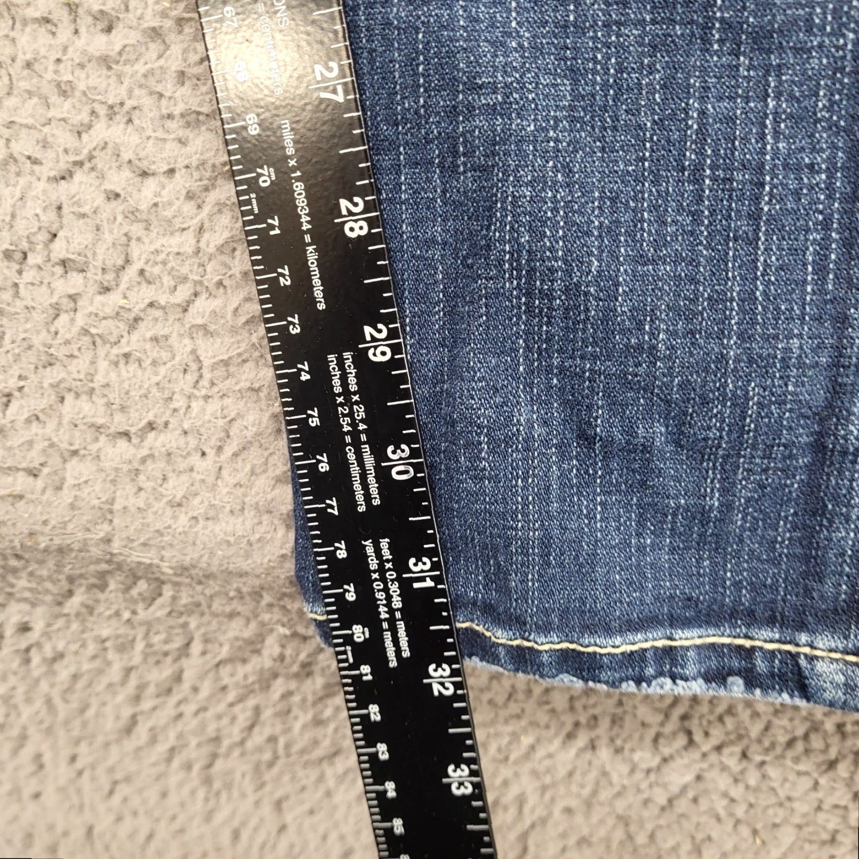 BKE BKE Jeans Women's 31x33.5 Madison Skinny Denim Stretch Blue Barbed Wire Jeans Size 24" / US 00 / IT 34 - 7 Thumbnail