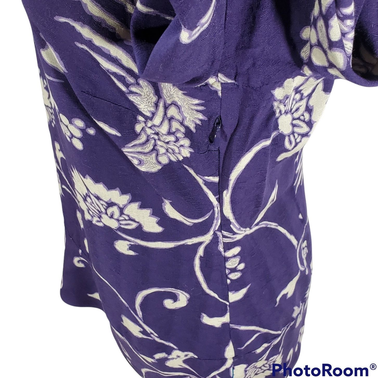 Lucky Brand Lucky Brand | Beautiful Purple Bird Print Tunic | Medium Size M / US 6-8 / IT 42-44 - 3 Thumbnail
