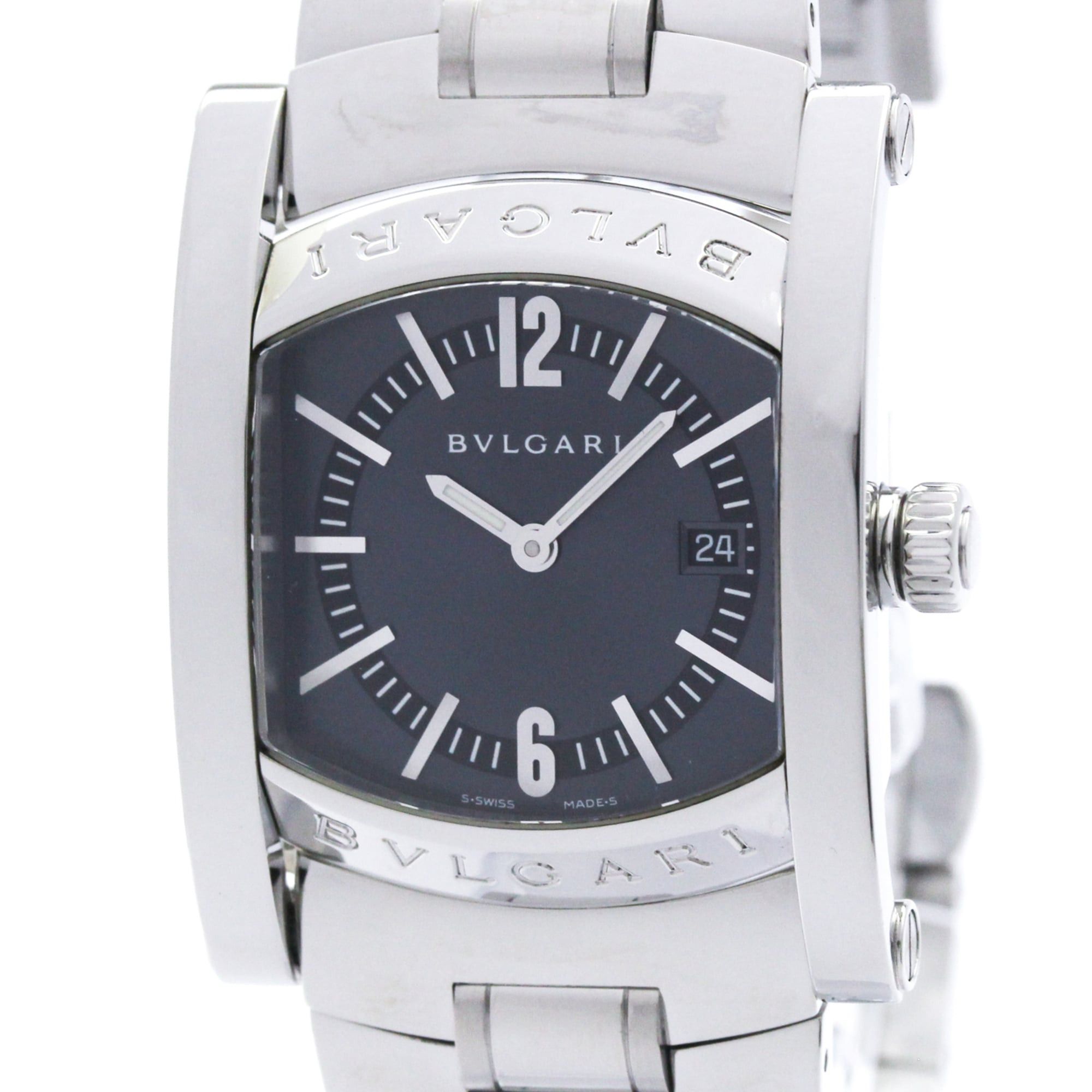 Bvlgari BVLGARI Assioma Stainless Steel Quartz Unisex Watch AA39S Polished Size ONE SIZE - 1 Thumbnail