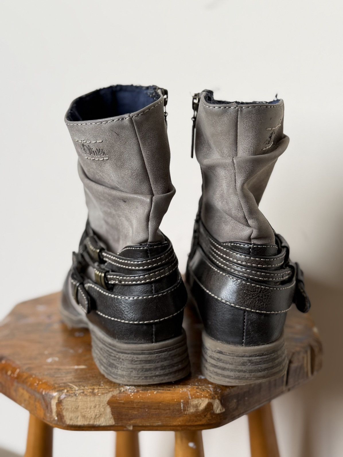 14th Addiction Leather WESTERN belts AVANT-GARDE Boots margiela STYLE Size US 8 / IT 38 - 7 Thumbnail