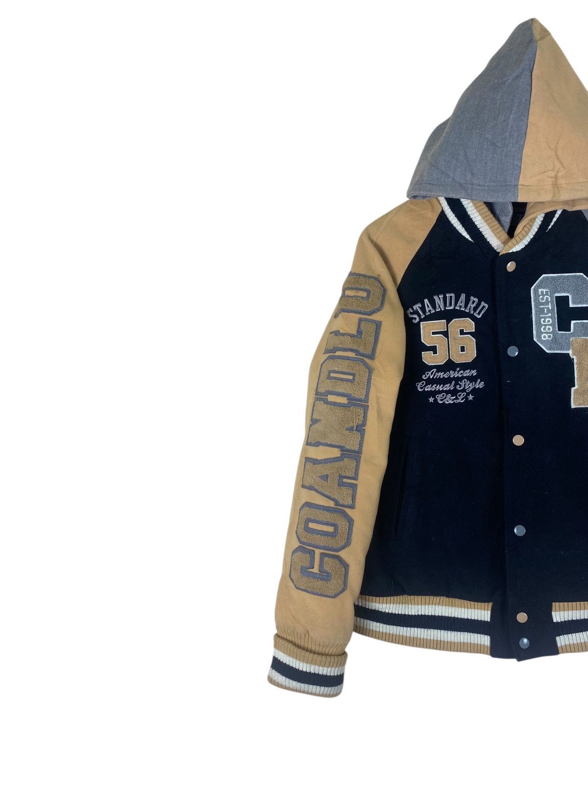 Japanese Brand Japanese Streetwear Co&Lu Hoodie Varsity Jacket Size US M / EU 48-50 / 2 - 3 Thumbnail