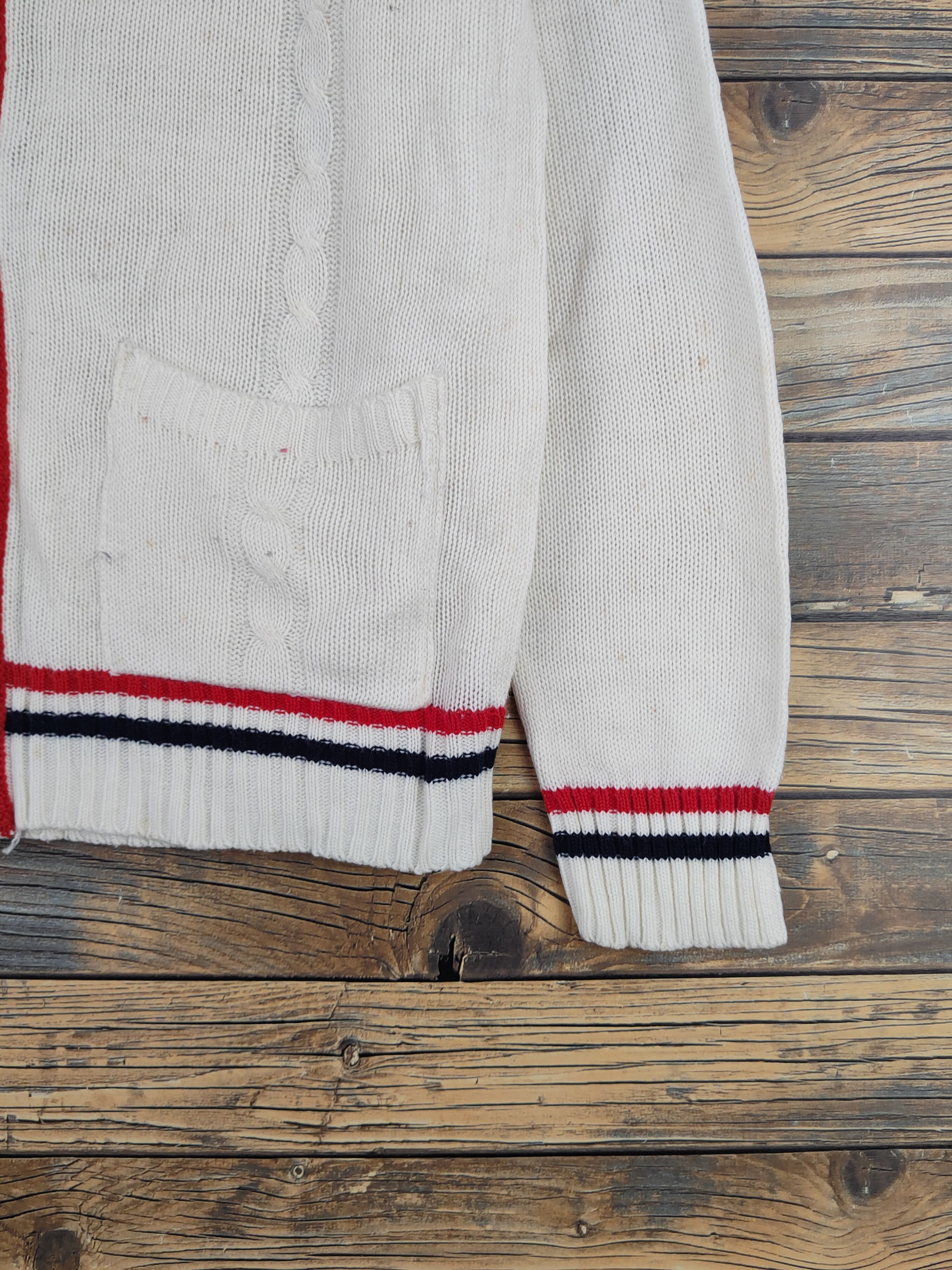 Aran Isles Knitwear Japanese Brand Ivory Knitwear Cardigan #W2163 Size US M / EU 48-50 / 2 - 6 Thumbnail