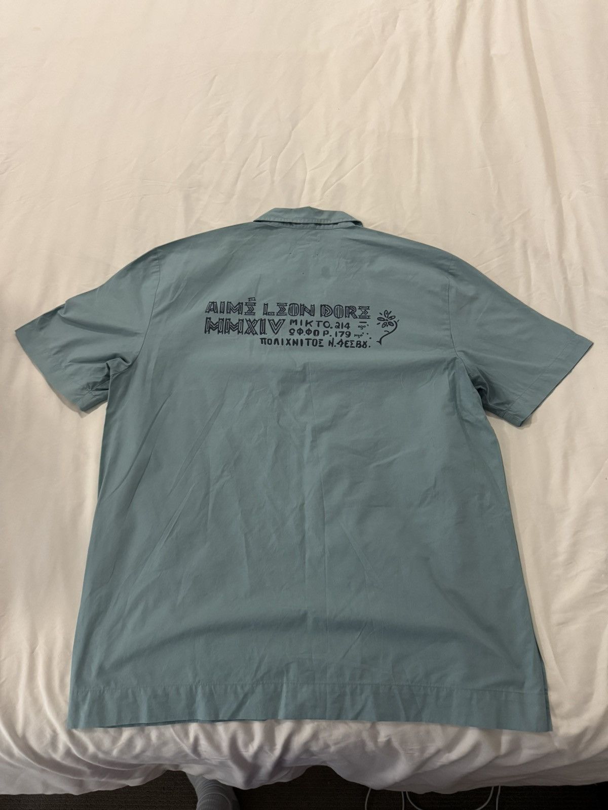 Aime Leon Dore ALD Greek Souvenir Shirt Size US S / EU 44-46 / 1 - 2 Thumbnail