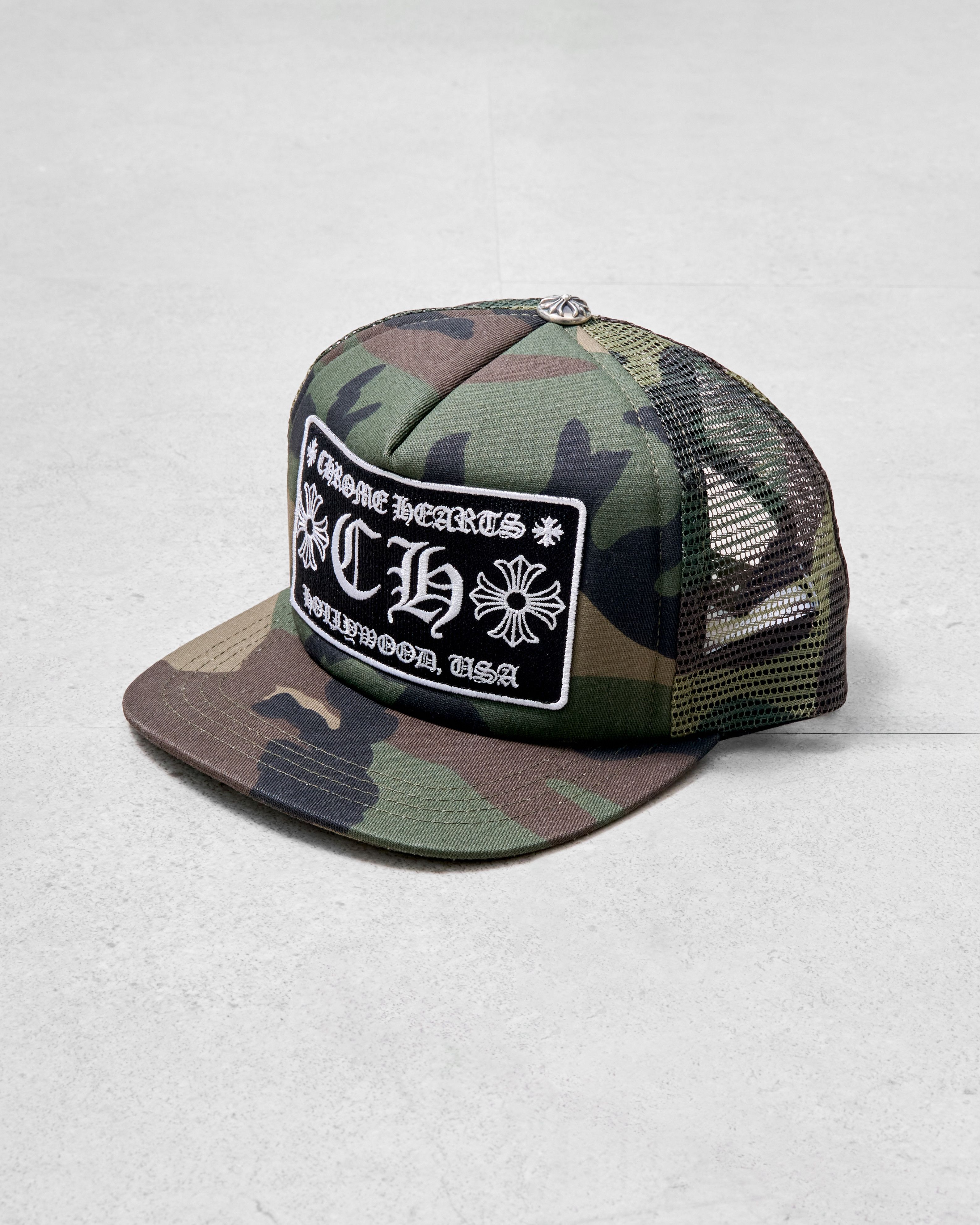 Chrome Hearts CHROME HEARTS CH Hollywood Trucker Hat Size ONE SIZE - 1 Thumbnail