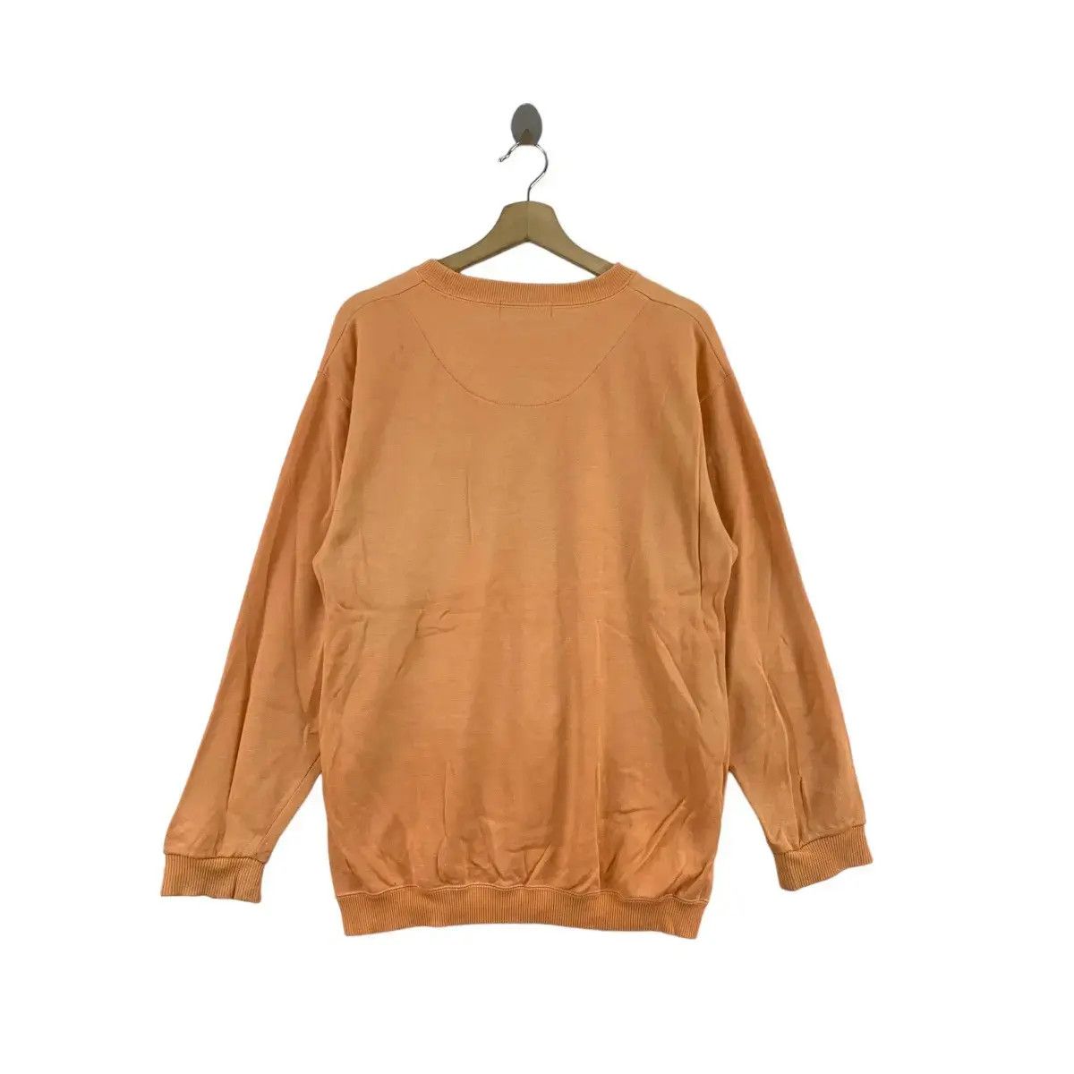 Pierre Balmain Vintage PIERRE BALMAIN PARIS Vent Vert Orange Sweatshirt Size L / US 10 / IT 46 - 4 Thumbnail