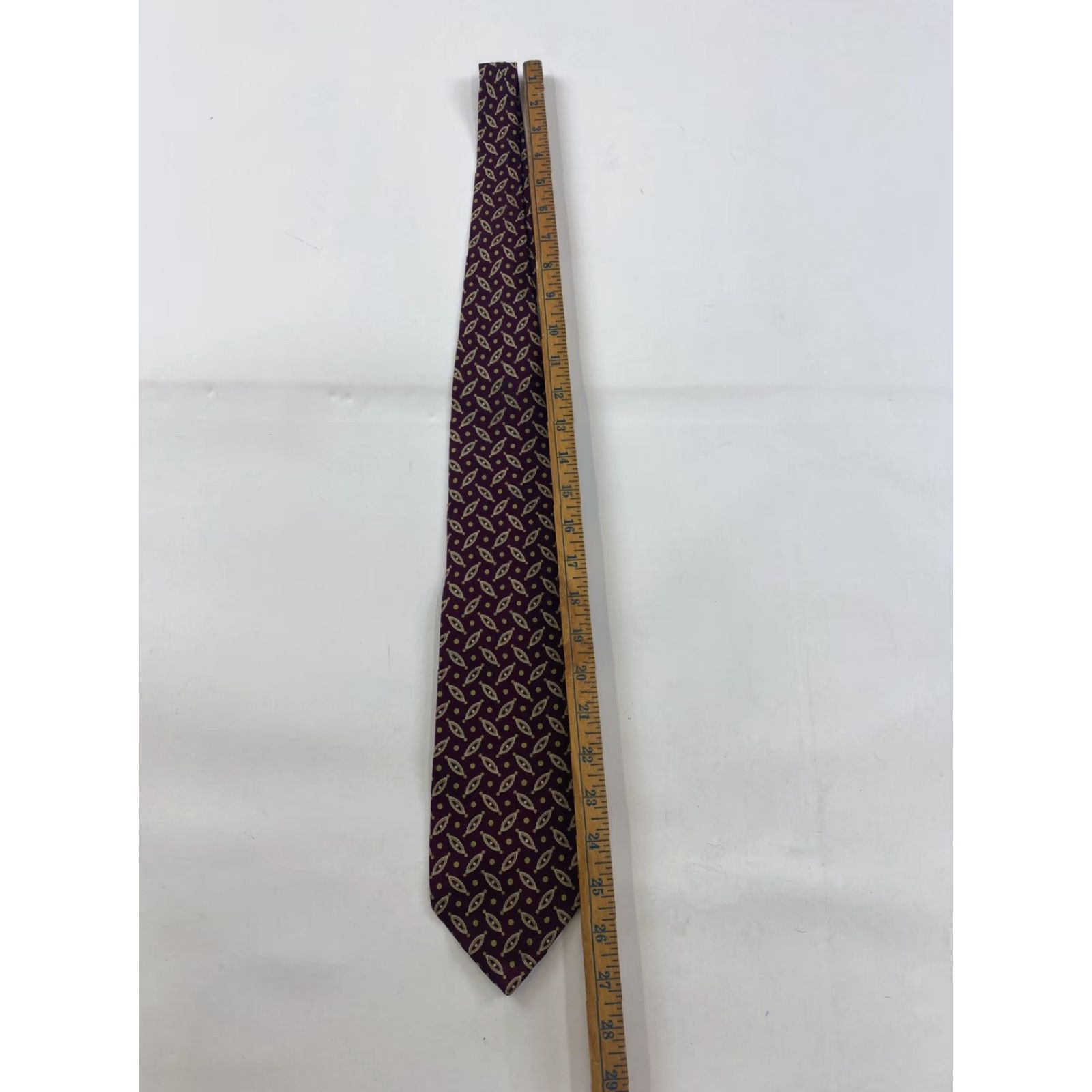 Giorgio Armani Giorgio Armani Cravatte Tie Mens Multicolor Silk Geometric Pattern Tie Mens Italy Size ONE SIZE - 2 Thumbnail