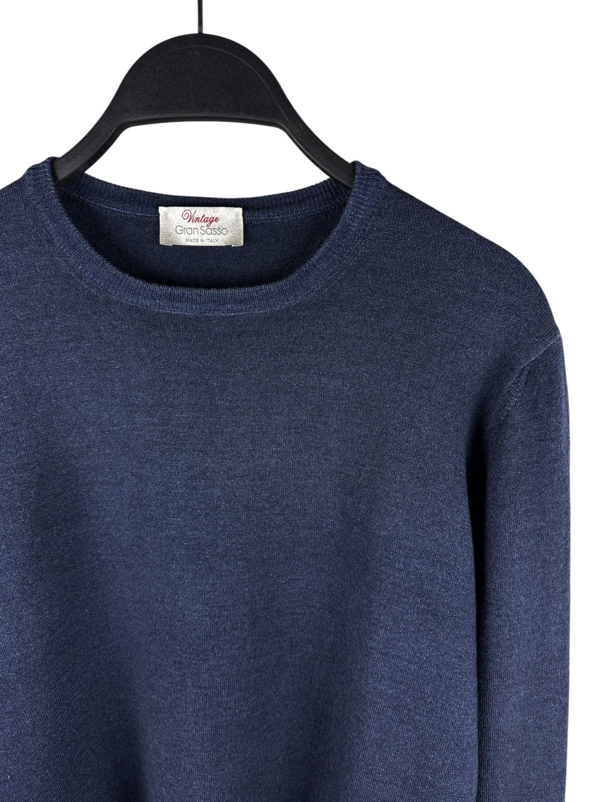 Gran Sasso Vintage Gran Sasso 100% Virgin Wool Knit Sweater Made In IT Size M / US 6-8 / IT 42-44 - 3 Thumbnail