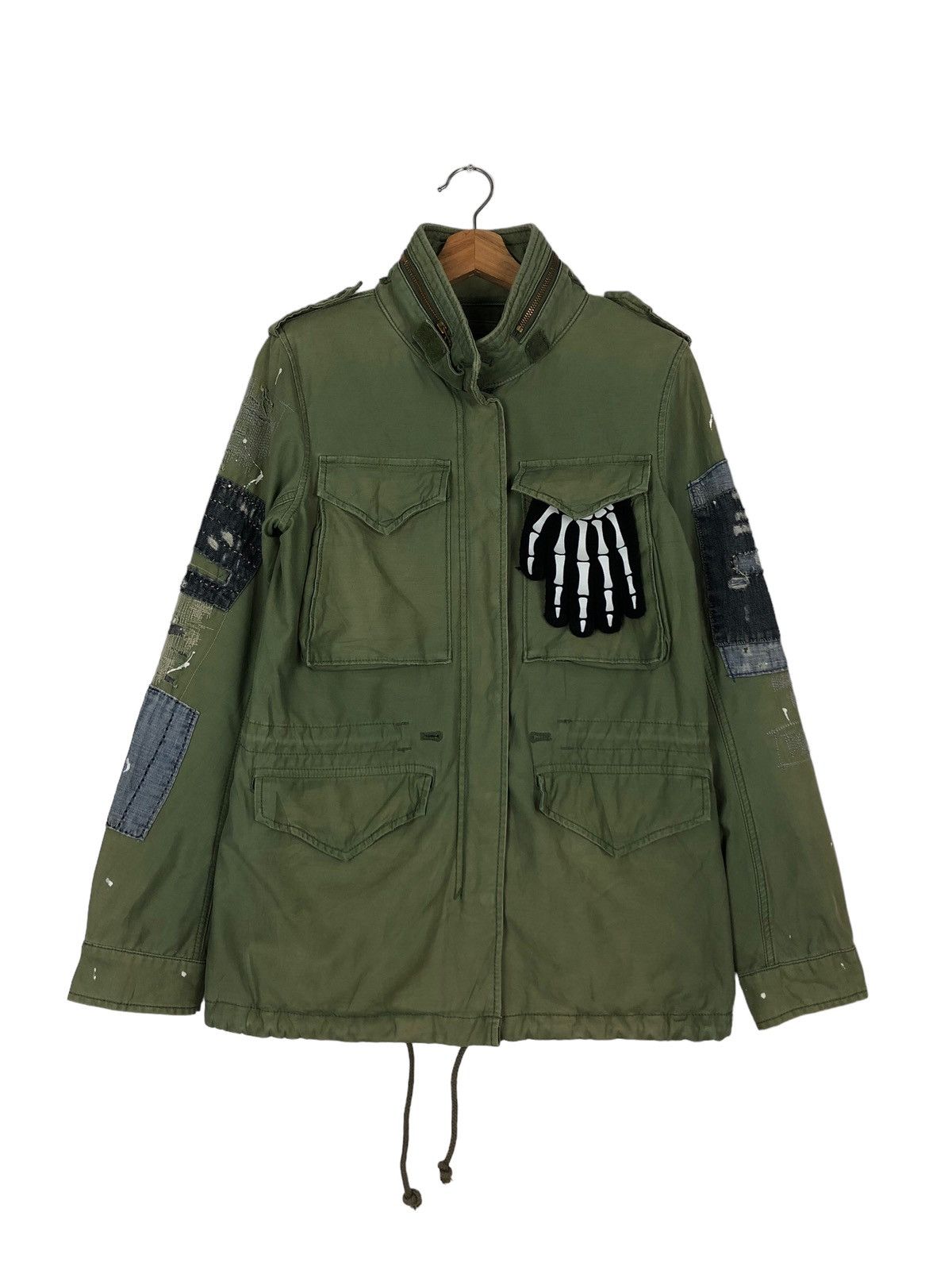 Japanese Brand 🔥90’s DENIM & SUPPLY RALPH LAUREN CARGO JACKET MULTI POCKET Size US XXS / EU 40 - 1 Thumbnail