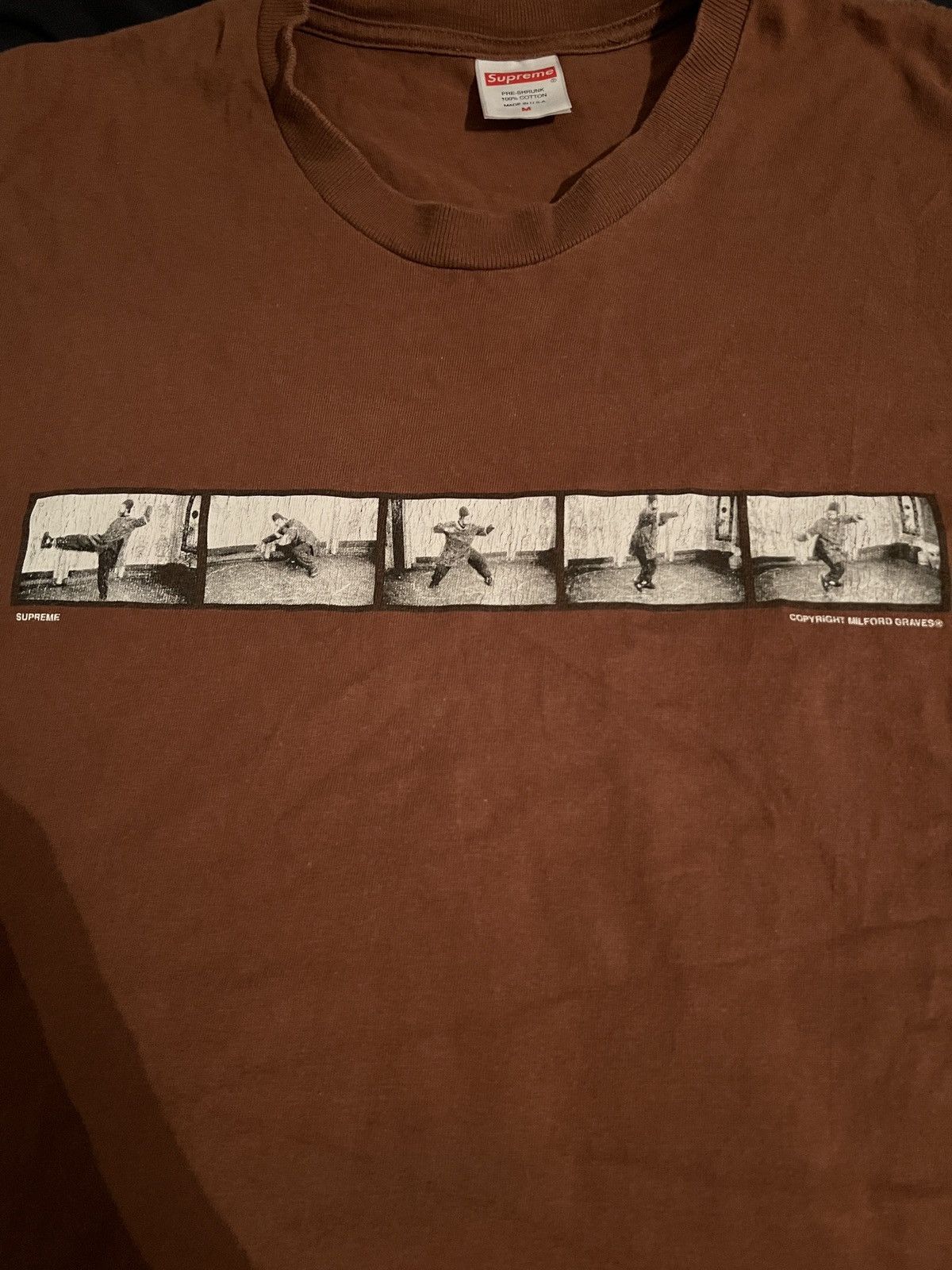 Supreme Supreme x Milford graves tee Size US M / EU 48-50 / 2 - 2 Thumbnail