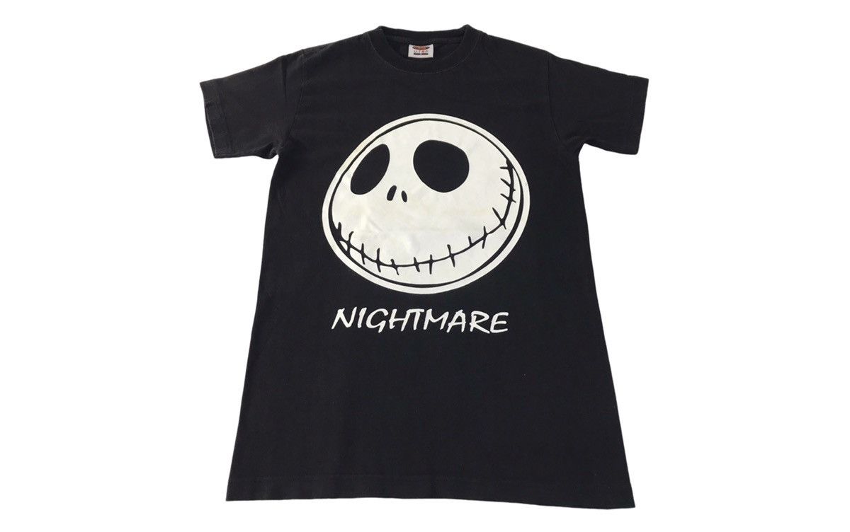 Vintage Tim Burton The Nightmare Before Christmas Big Logo Tee Size US S / EU 44-46 / 1 - 1 Thumbnail