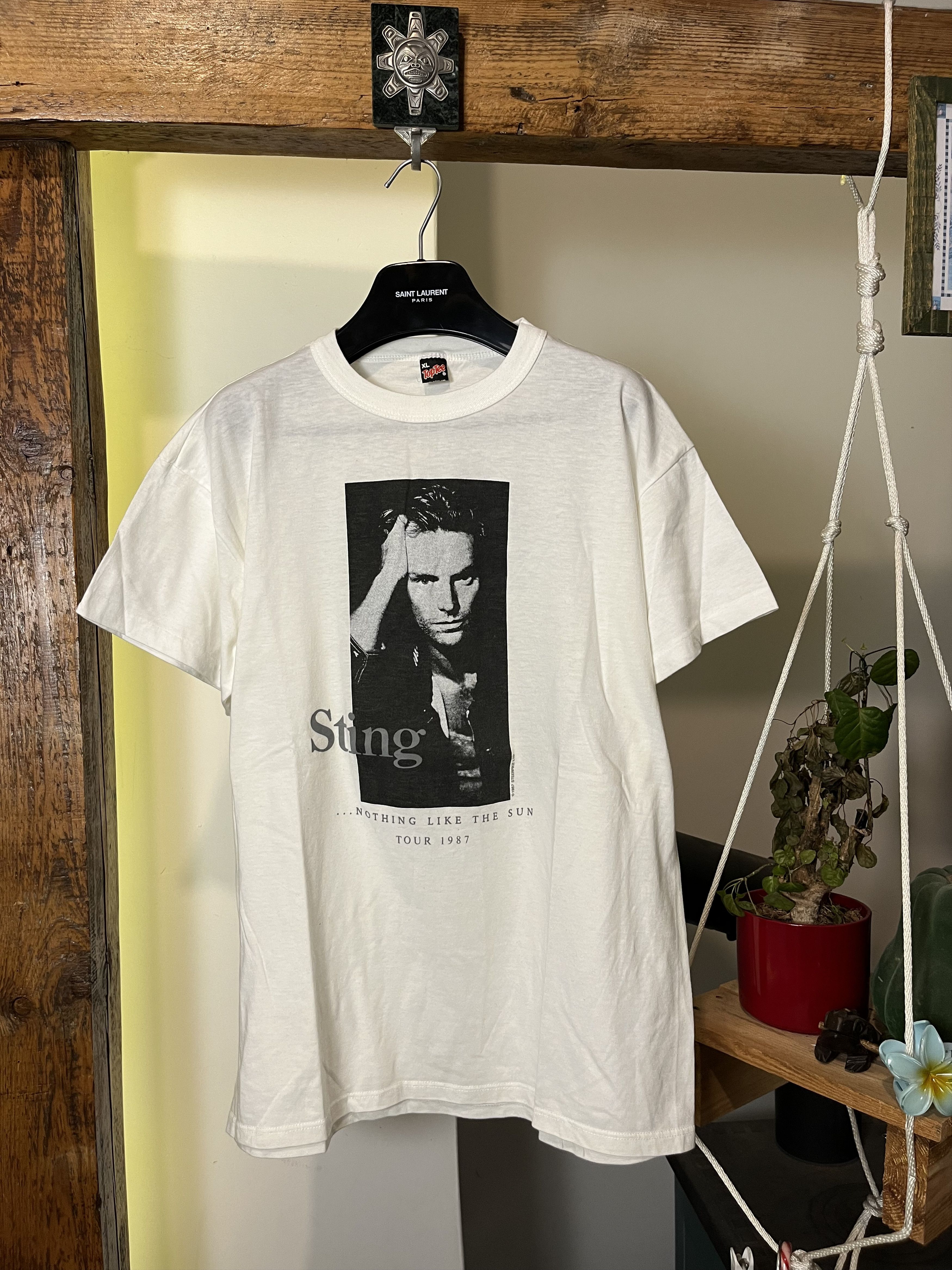 Band Tees × Vintage 1987 Sting "...Nothing Like The Sun" Album Cover Size US XL / EU 56 / 4 - 1 Thumbnail