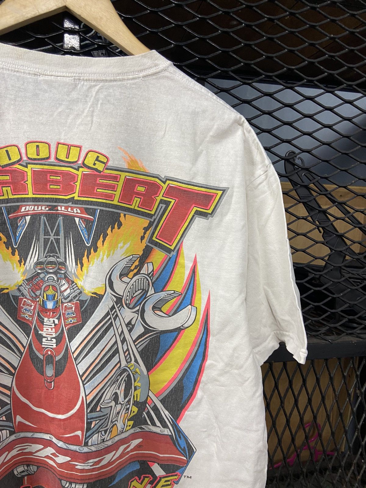 Vintage VINTAGE MOTO RACING SNAP ON RARE GRAPHIC Size US XL / EU 56 / 4 - 4 Thumbnail