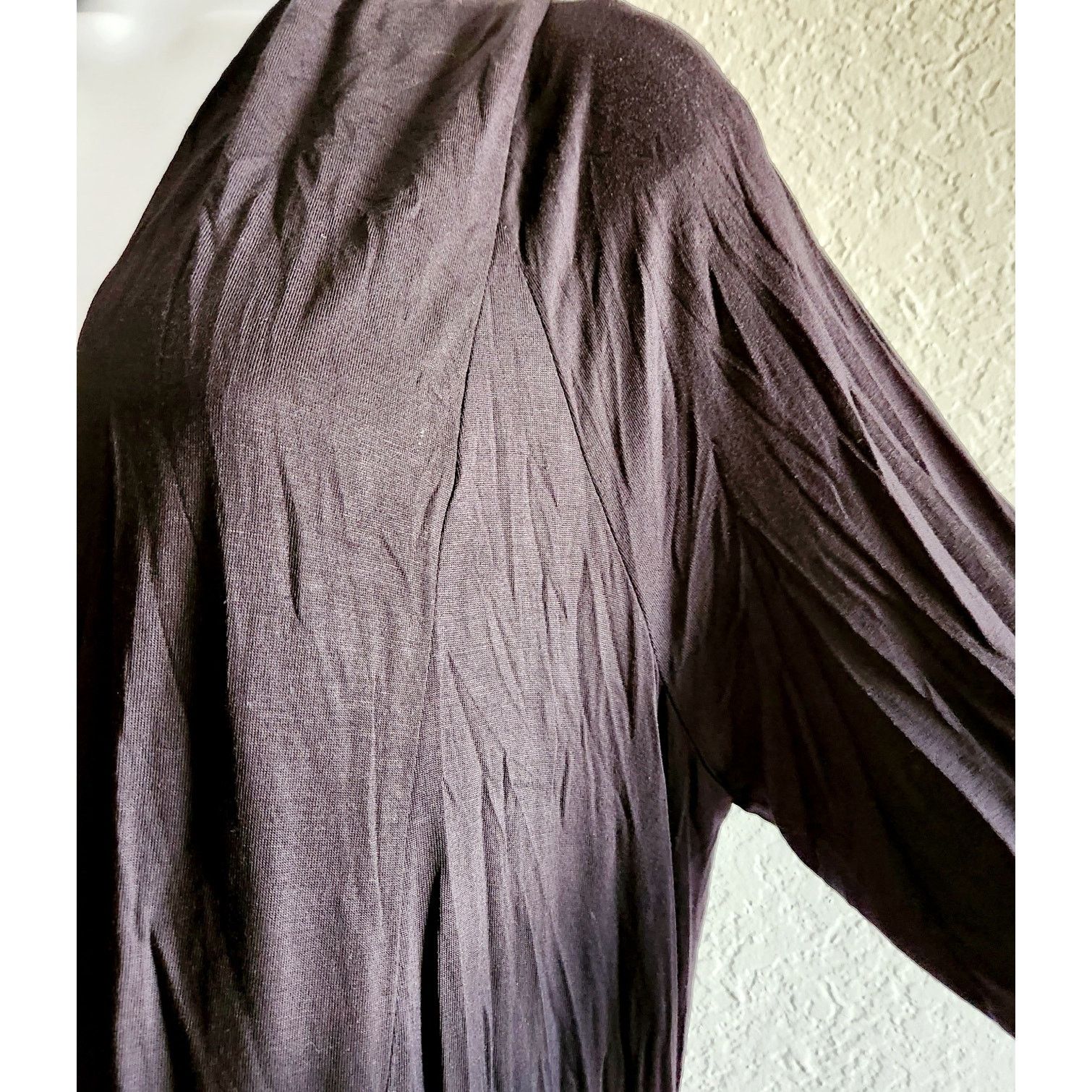 Other New Directions Black White Lace Trim Hem Open Cardigan XL Size XL / US 12-14 / IT 48-50 - 2 Thumbnail
