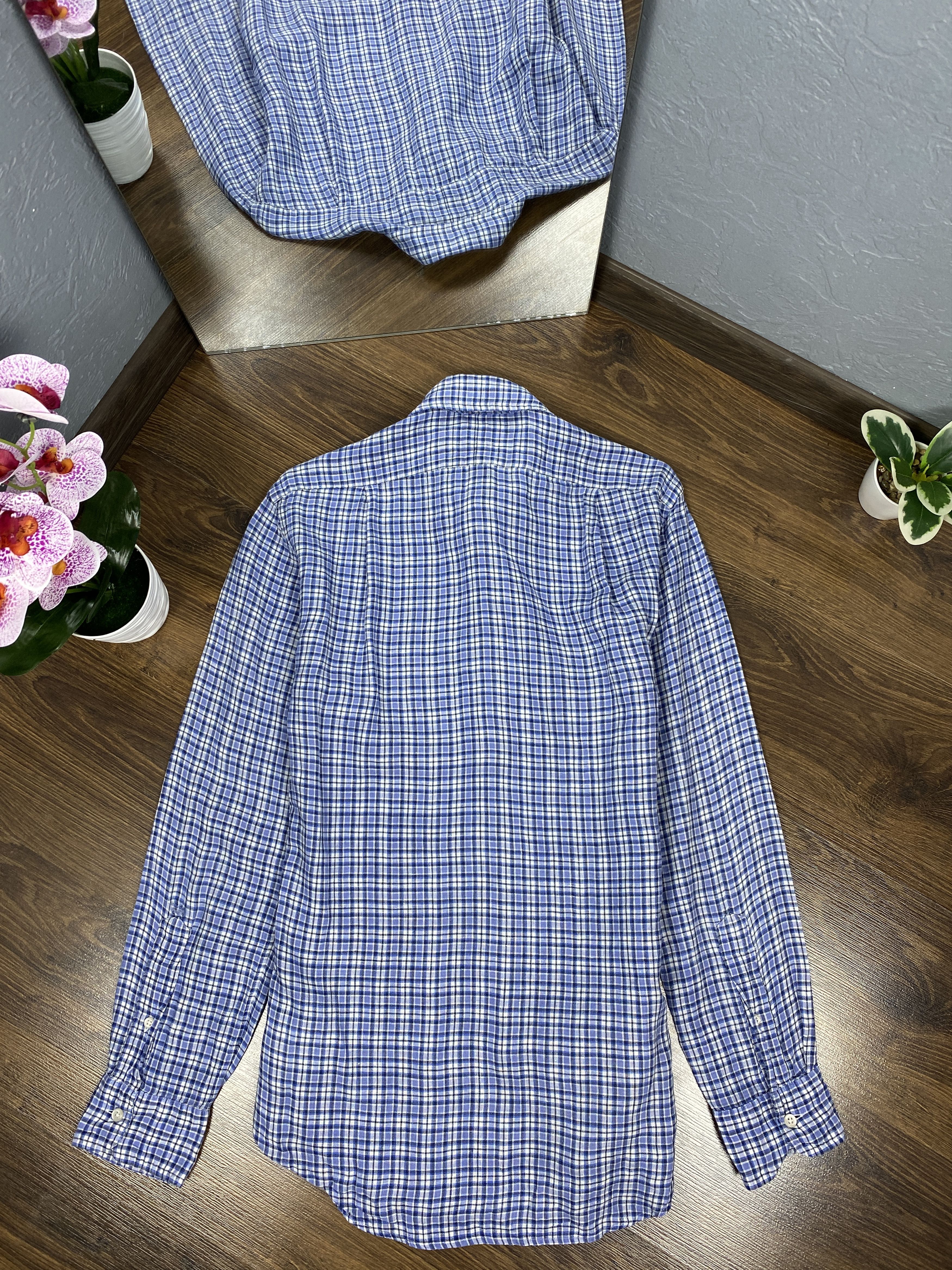 Polo Ralph Lauren Polo Ralph Lauren vintage LINEN plaid long sleeve shirt y2k Size US S / EU 44-46 / 1 - 7 Thumbnail