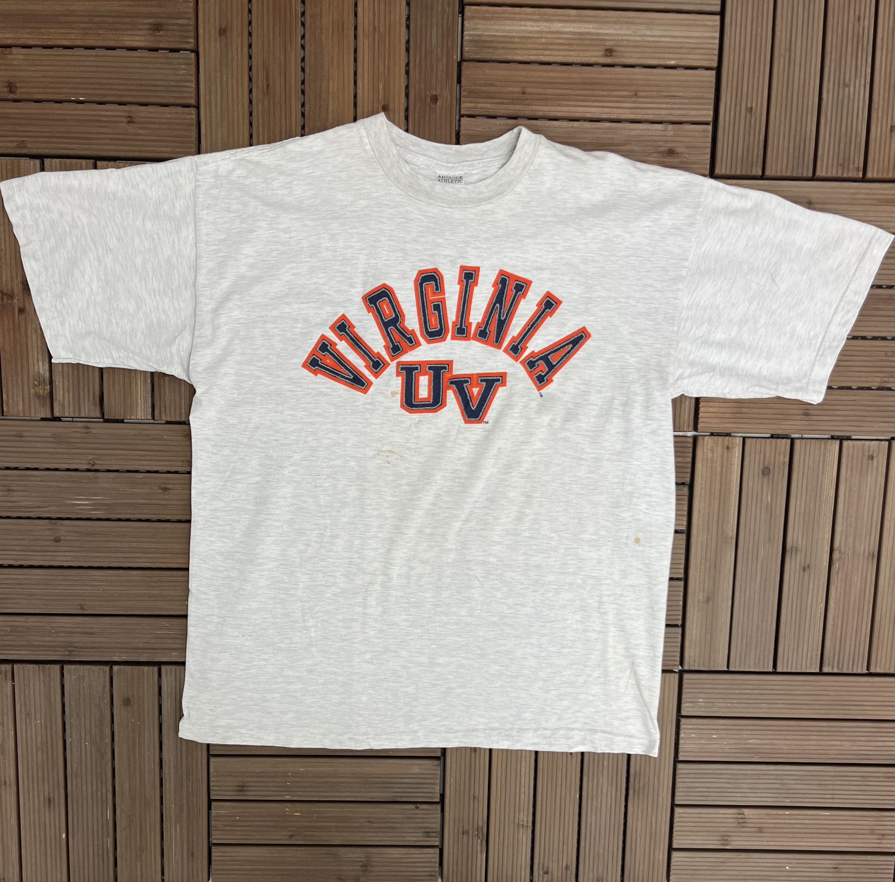 Nike × Vintage Virginia Cavaliers Vintage Grey T-Shirt Tee Size US XXL / EU 58 / 5 - 1 Thumbnail