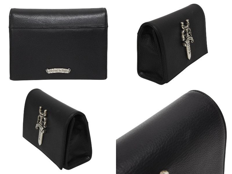 Chrome Hearts Chrome Hearts Extra Large Dagger Clutch Bag Size ONE SIZE - 2 Thumbnail