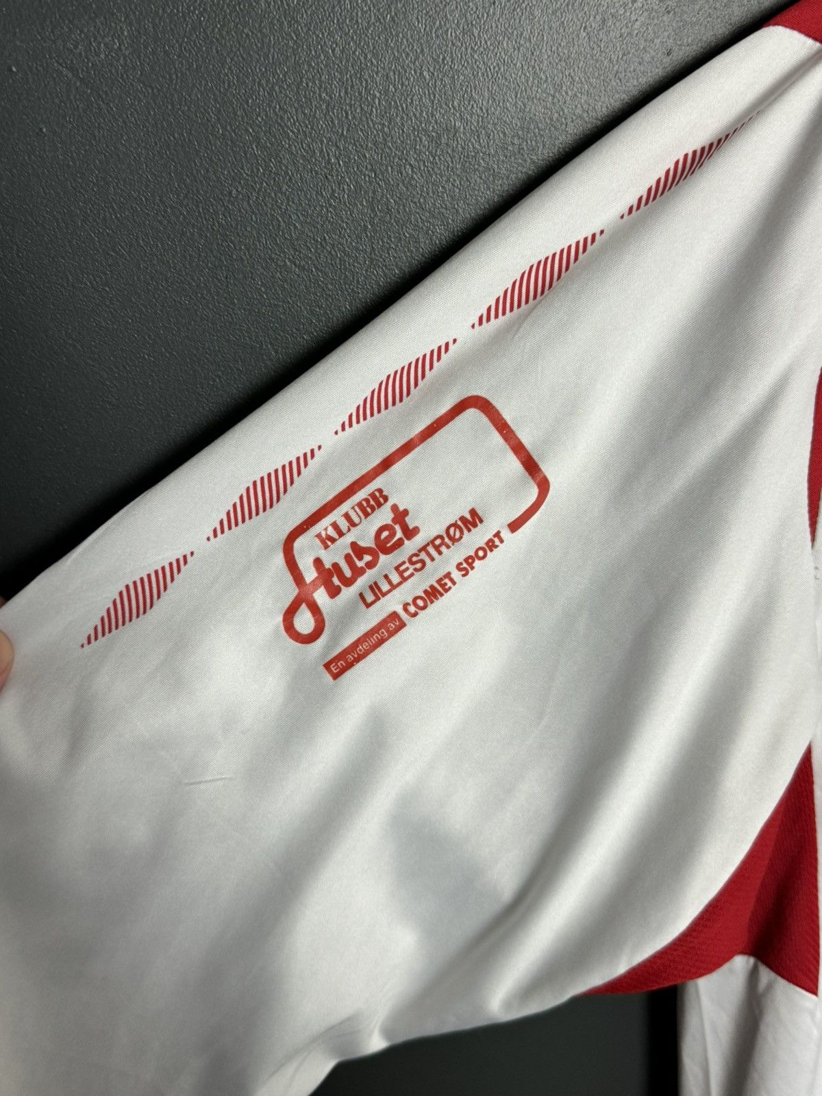Umbro Fjellhamar FK Away Match Worn Football Soccer Jersey T-Shirt Size US XL / EU 56 / 4 - 5 Thumbnail